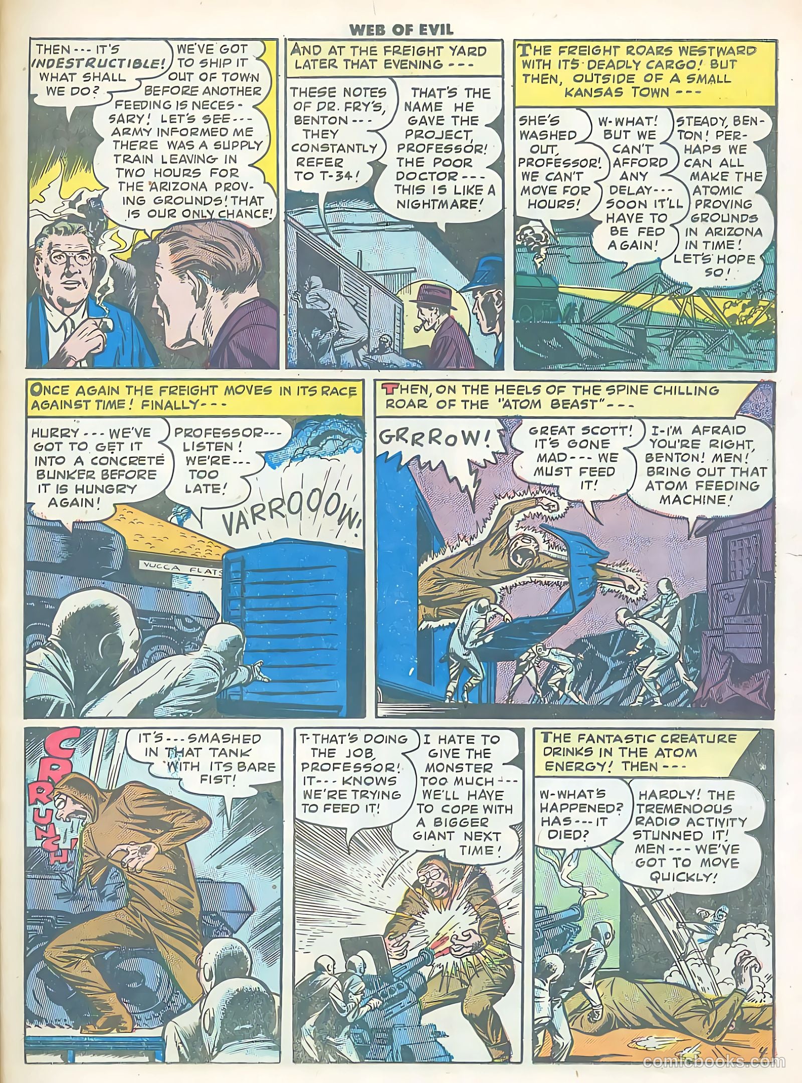 Web of Evil #11 (1954) — page 21 of 36