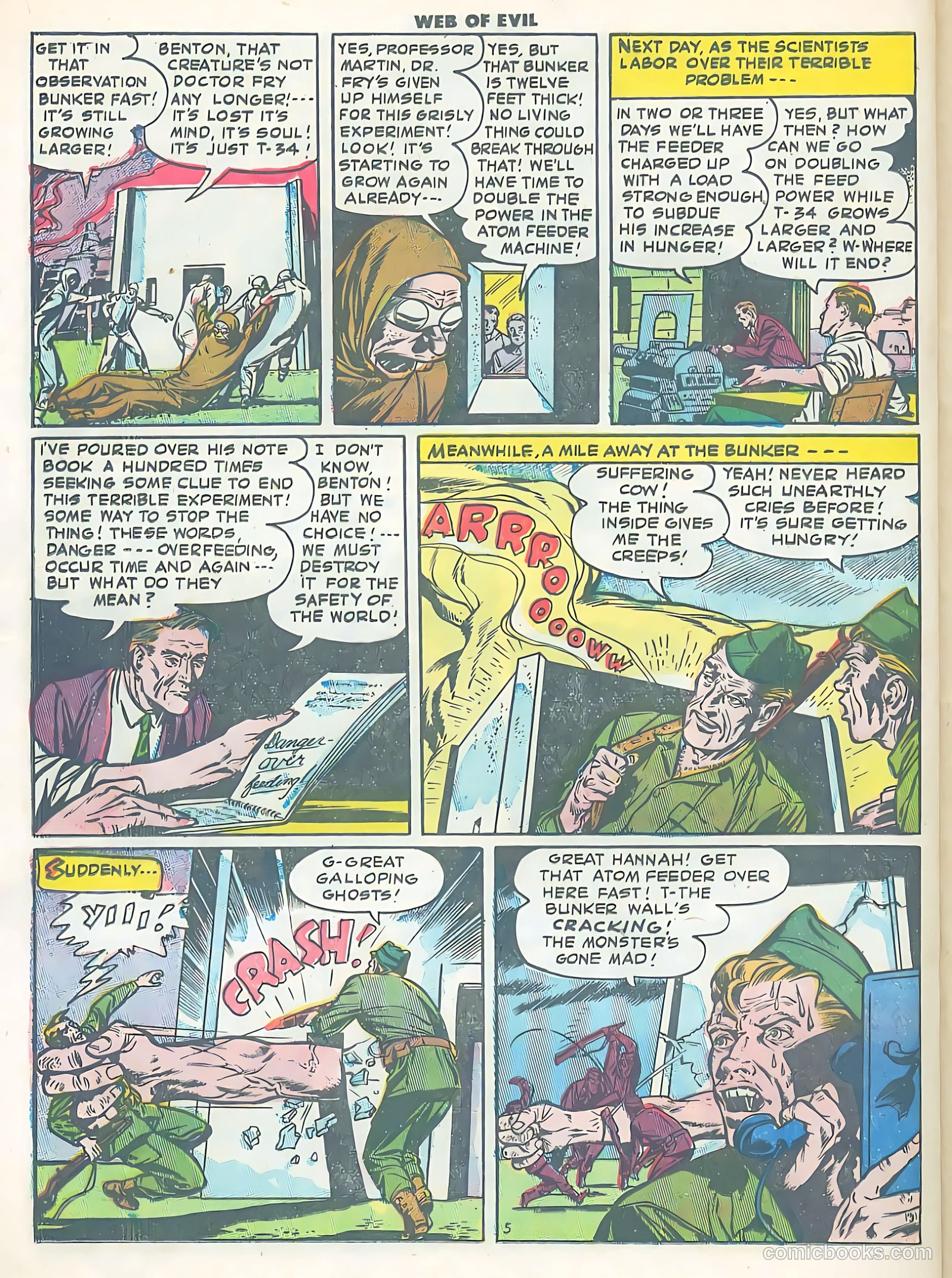 Web of Evil #11 (1954) — page 22 of 36