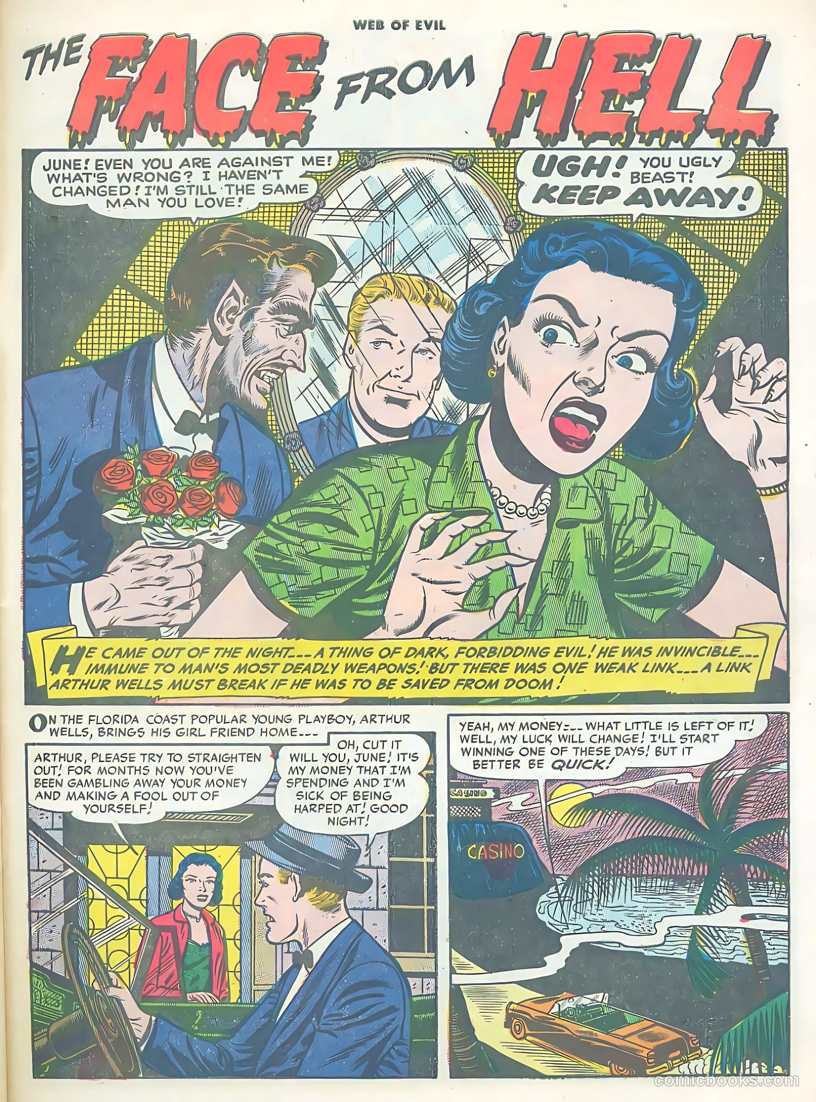 Web of Evil #11 (1954) — page 27 of 36