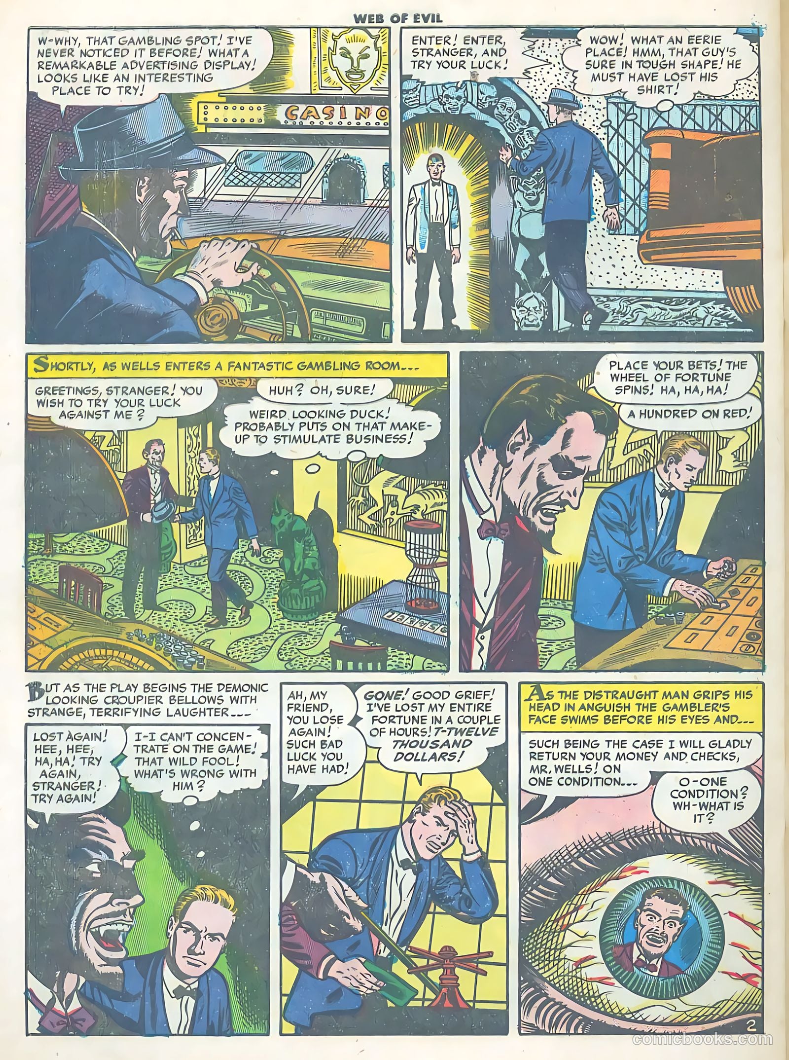 Web of Evil #11 (1954) — page 28 of 36