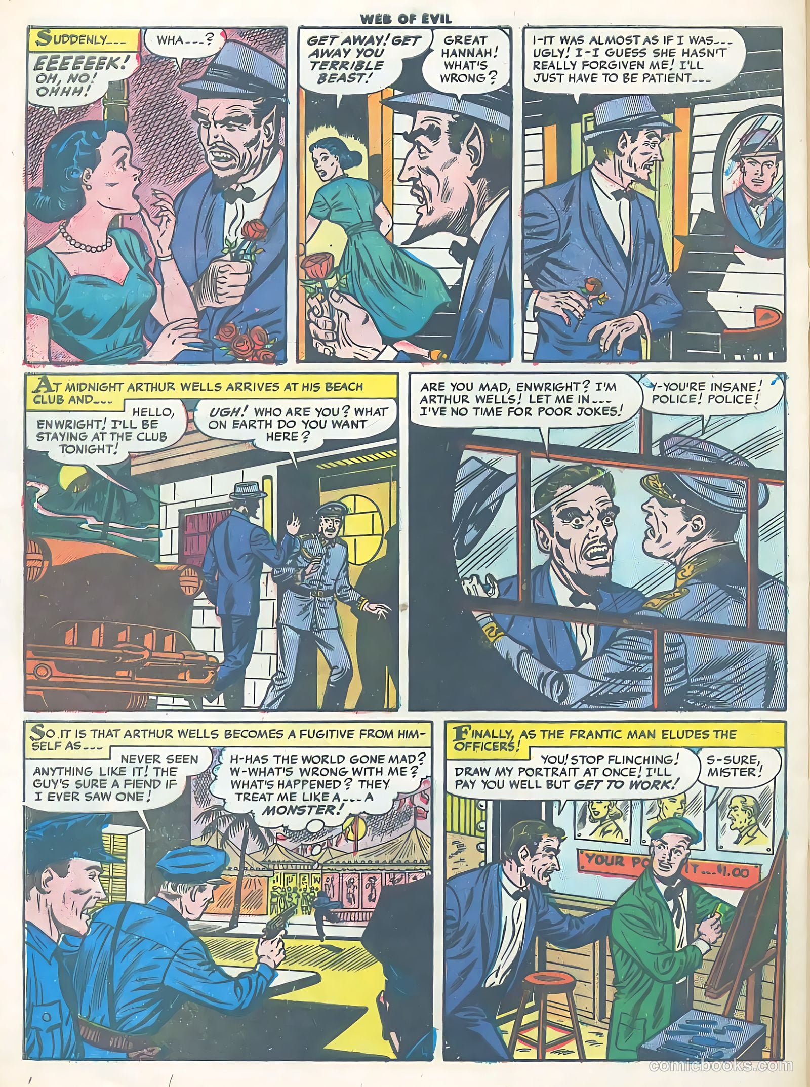 Web of Evil #11 (1954) — page 30 of 36