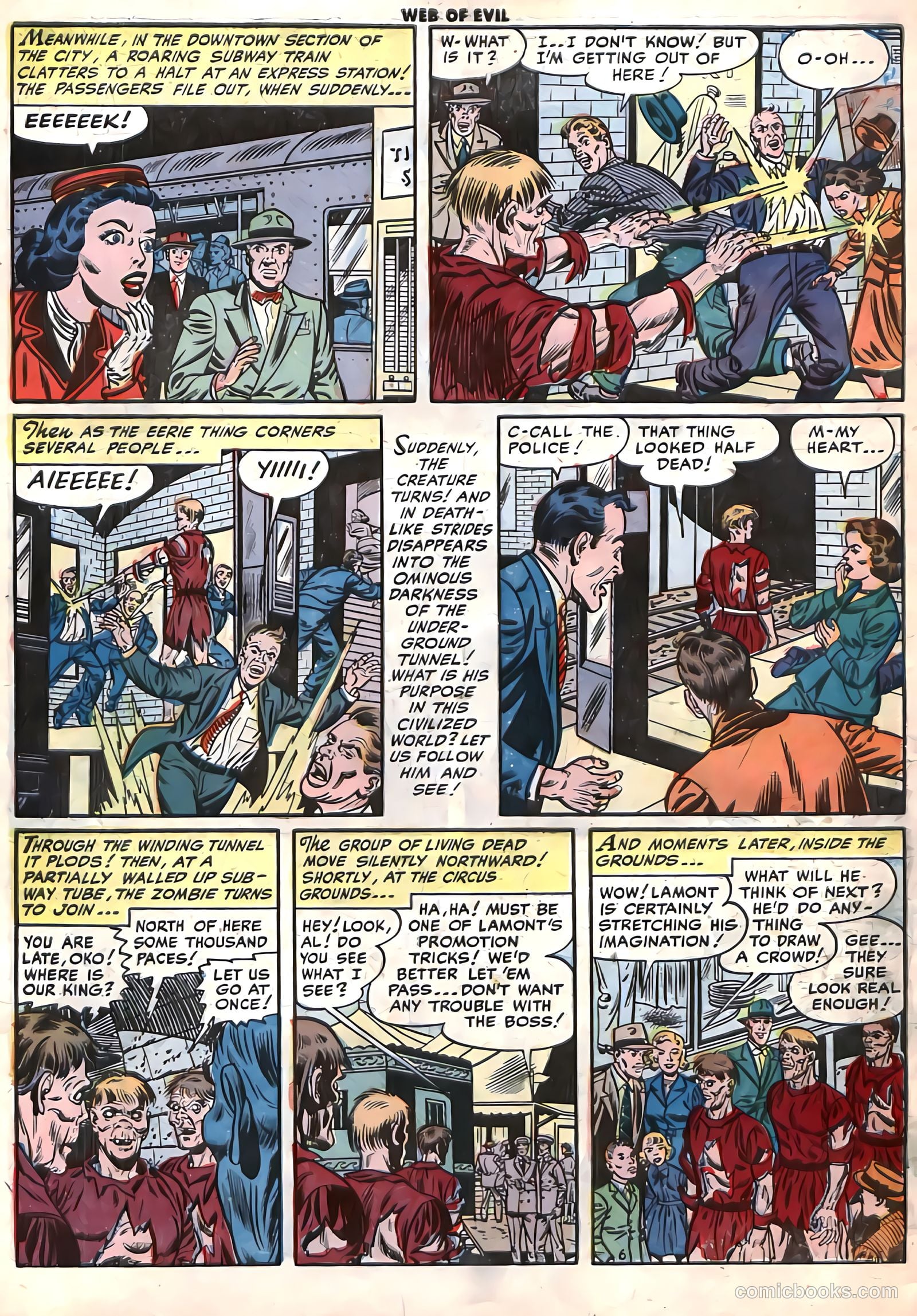 Web of Evil #12 (1954) — page 8 of 36