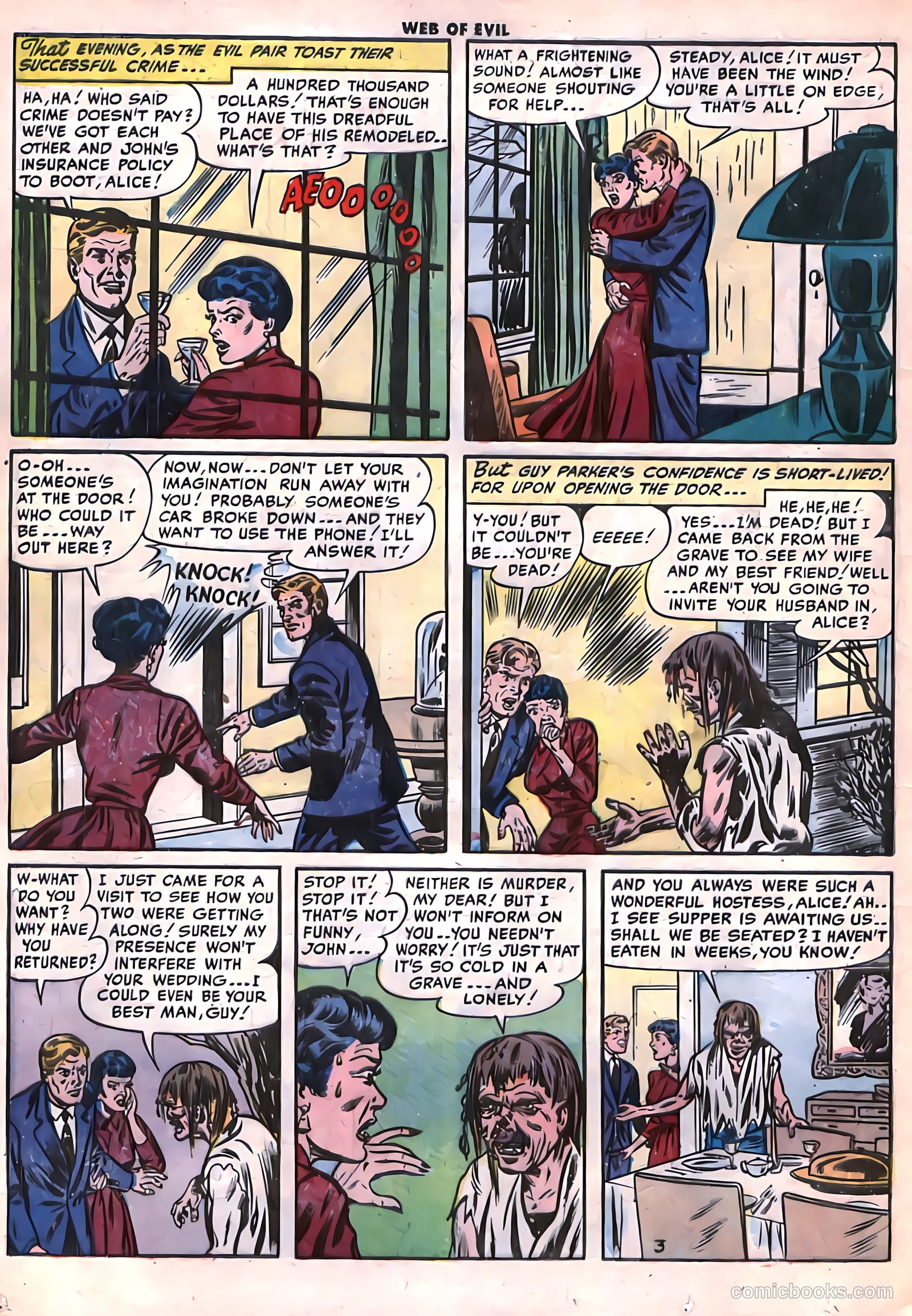 Web of Evil #12 (1954) — page 14 of 36