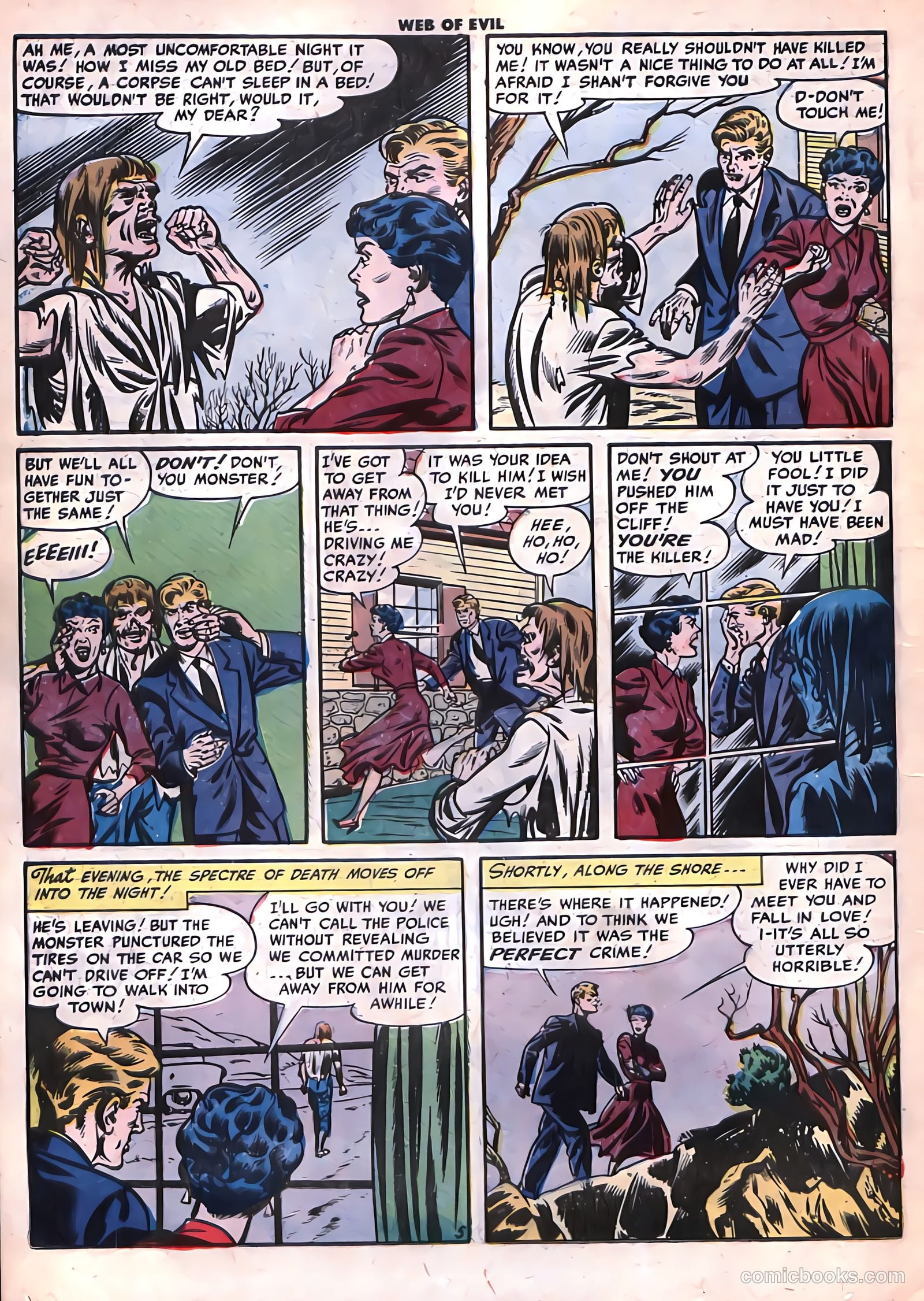Web of Evil #12 (1954) — page 16 of 36
