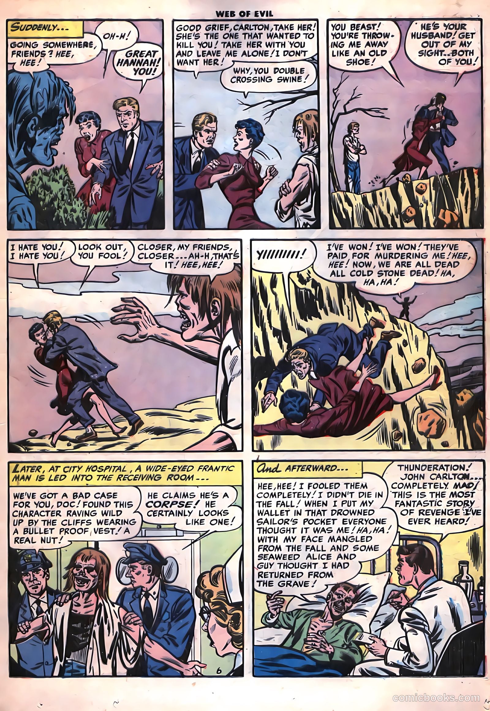 Web of Evil #12 (1954) — page 17 of 36