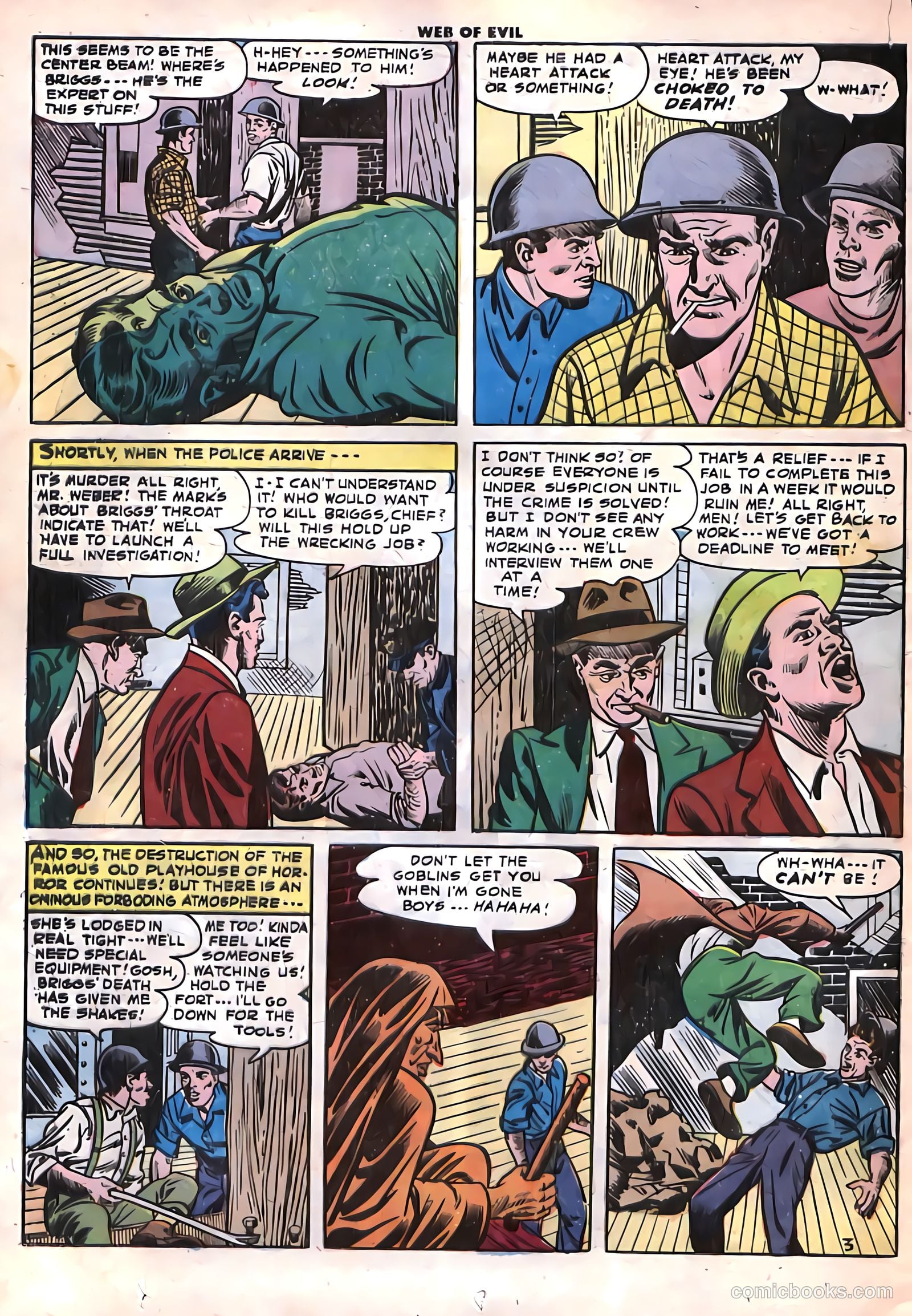 Web of Evil #12 (1954) — page 20 of 36