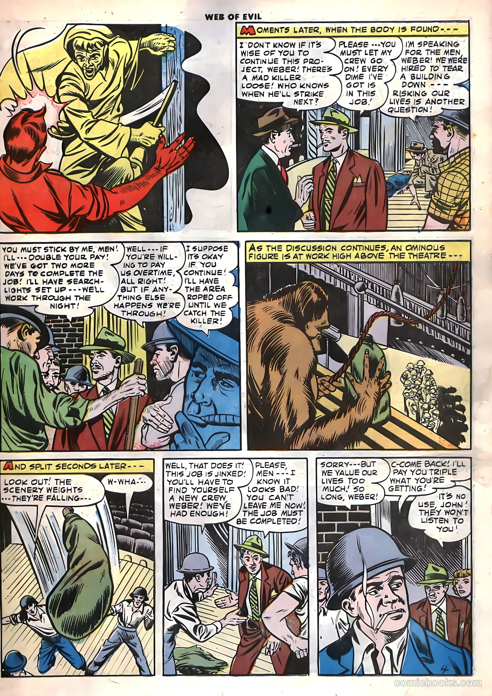 Web of Evil #12 (1954) — page 21 of 36