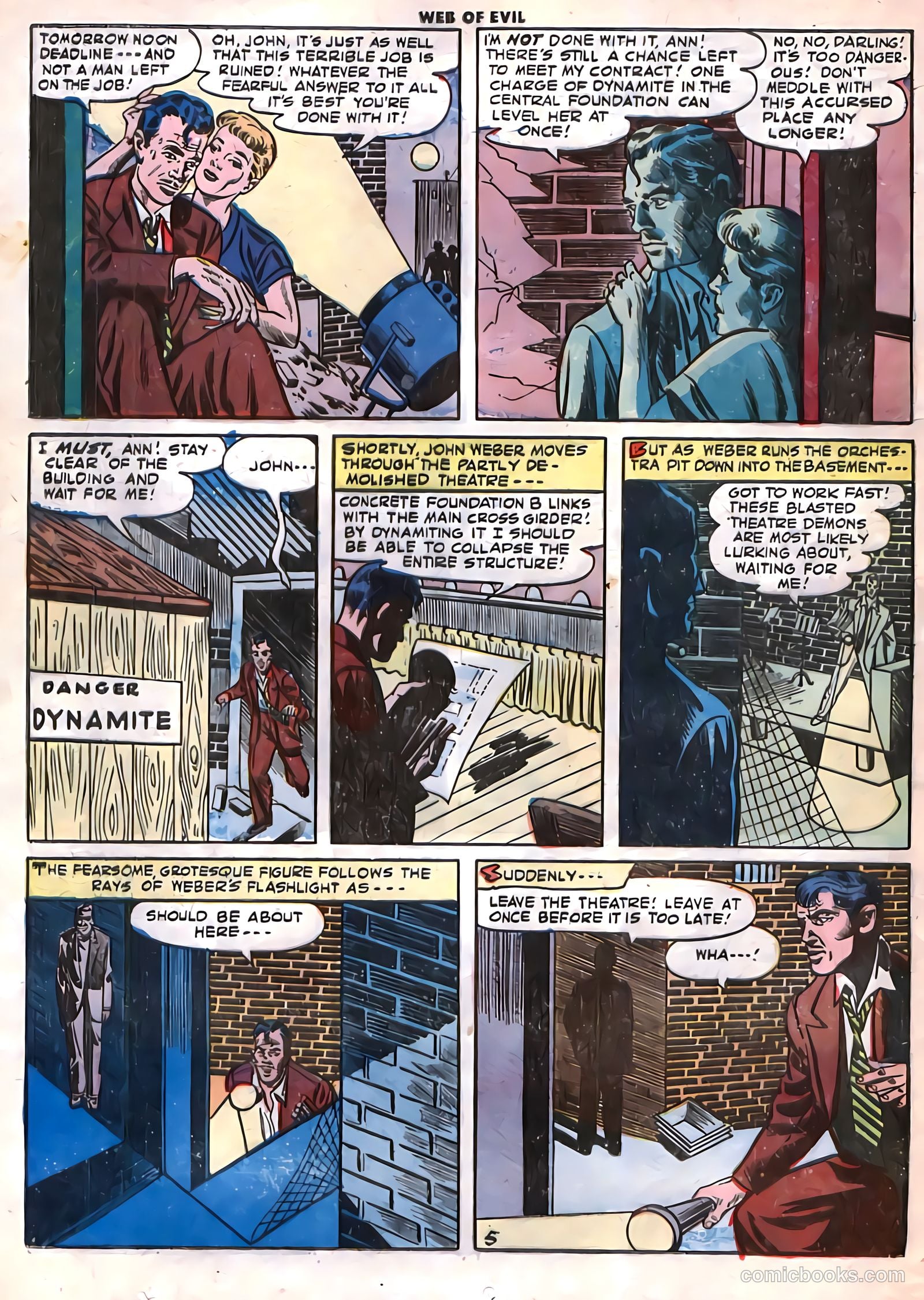 Web of Evil #12 (1954) — page 22 of 36