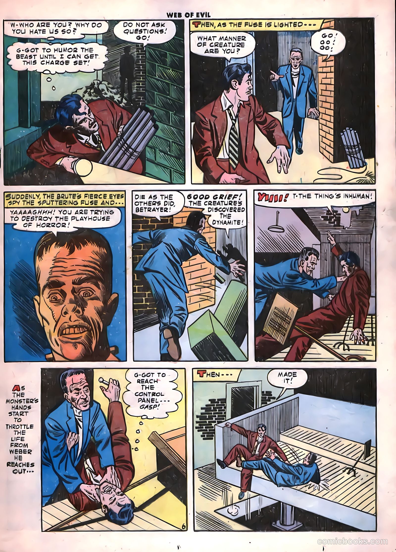 Web of Evil #12 (1954) — page 23 of 36
