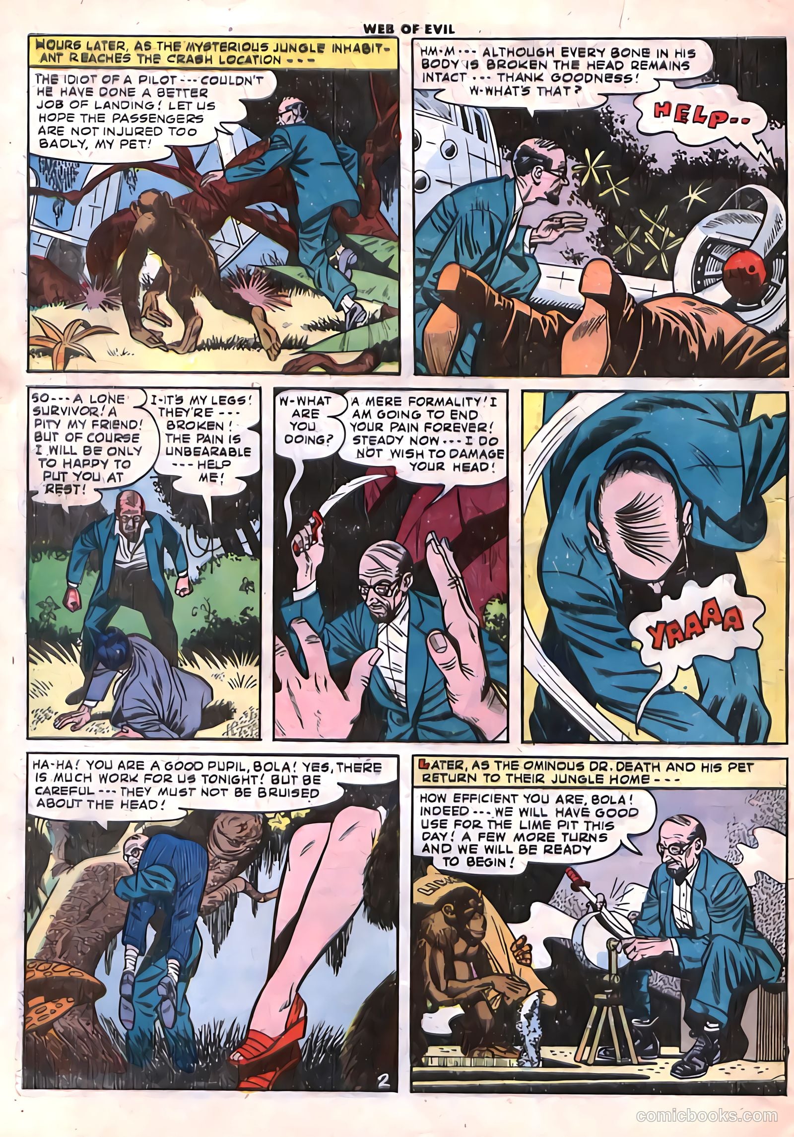Web of Evil #12 (1954) — page 28 of 36