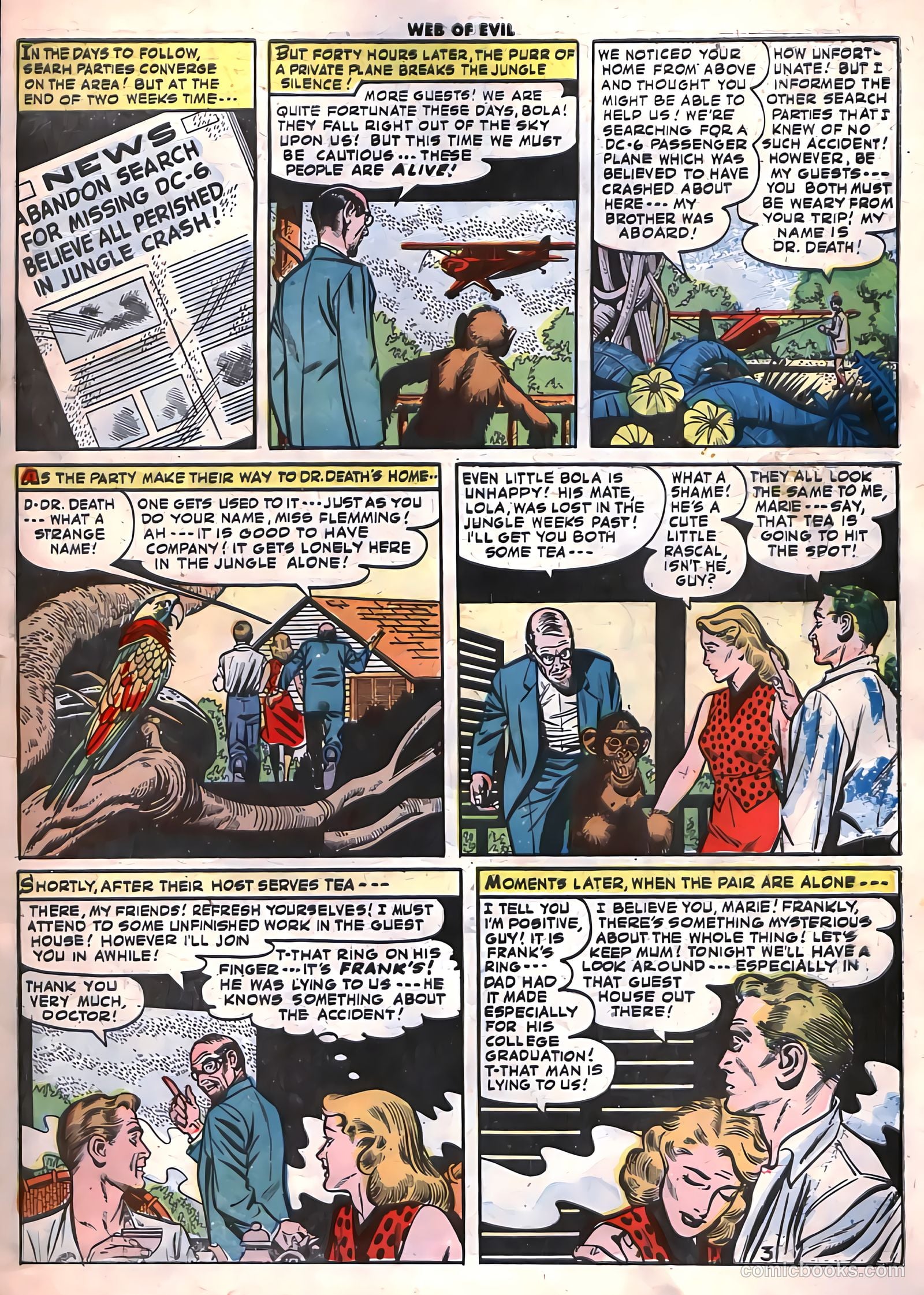 Web of Evil #12 (1954) — page 29 of 36
