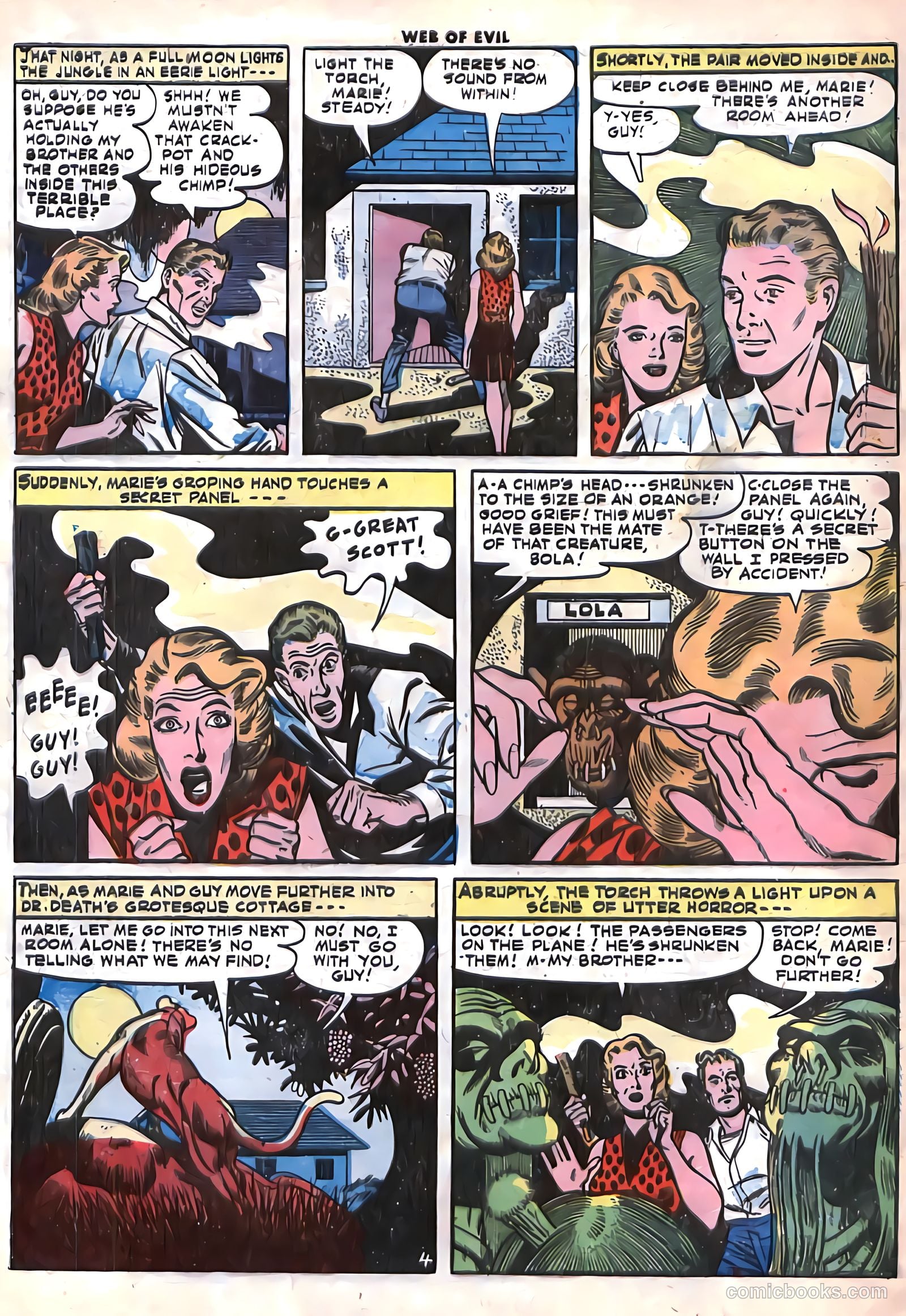 Web of Evil #12 (1954) — page 30 of 36