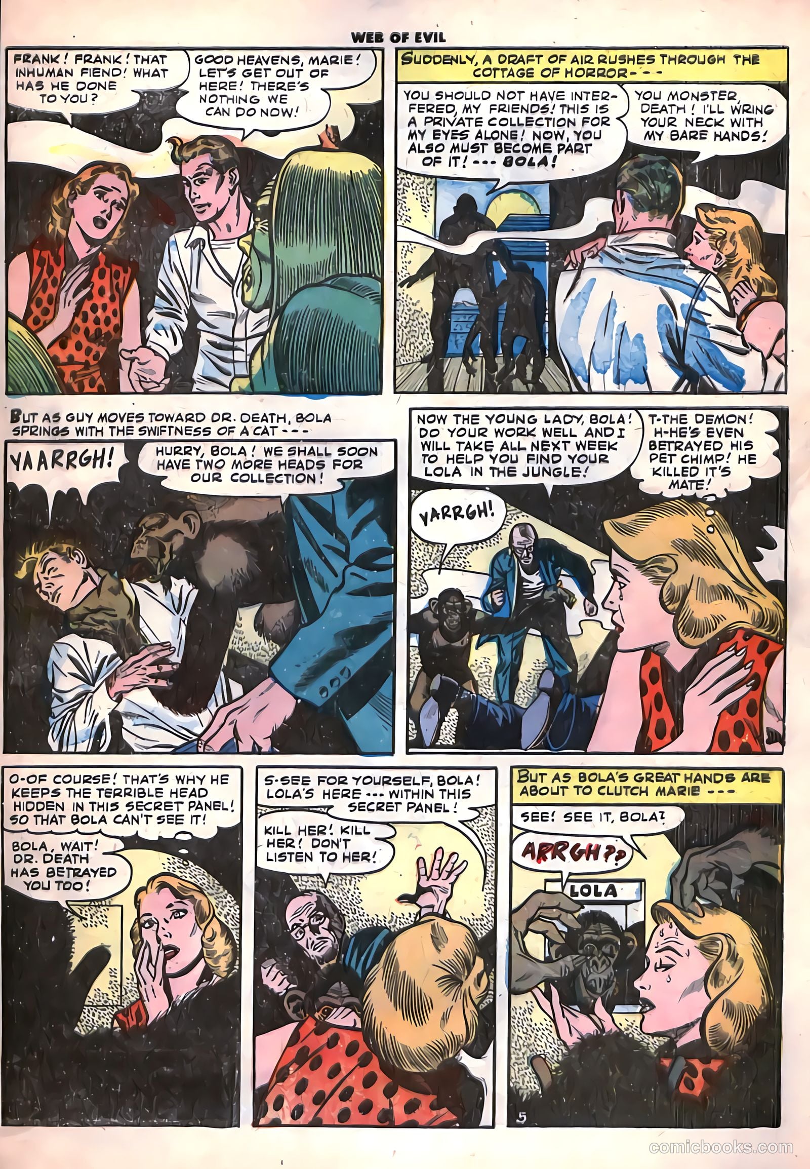 Web of Evil #12 (1954) — page 31 of 36