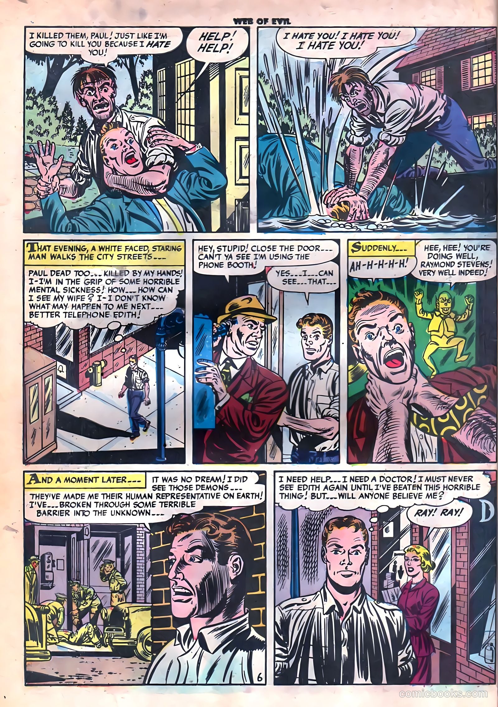 Web of Evil #13 (1954) — page 8 of 36