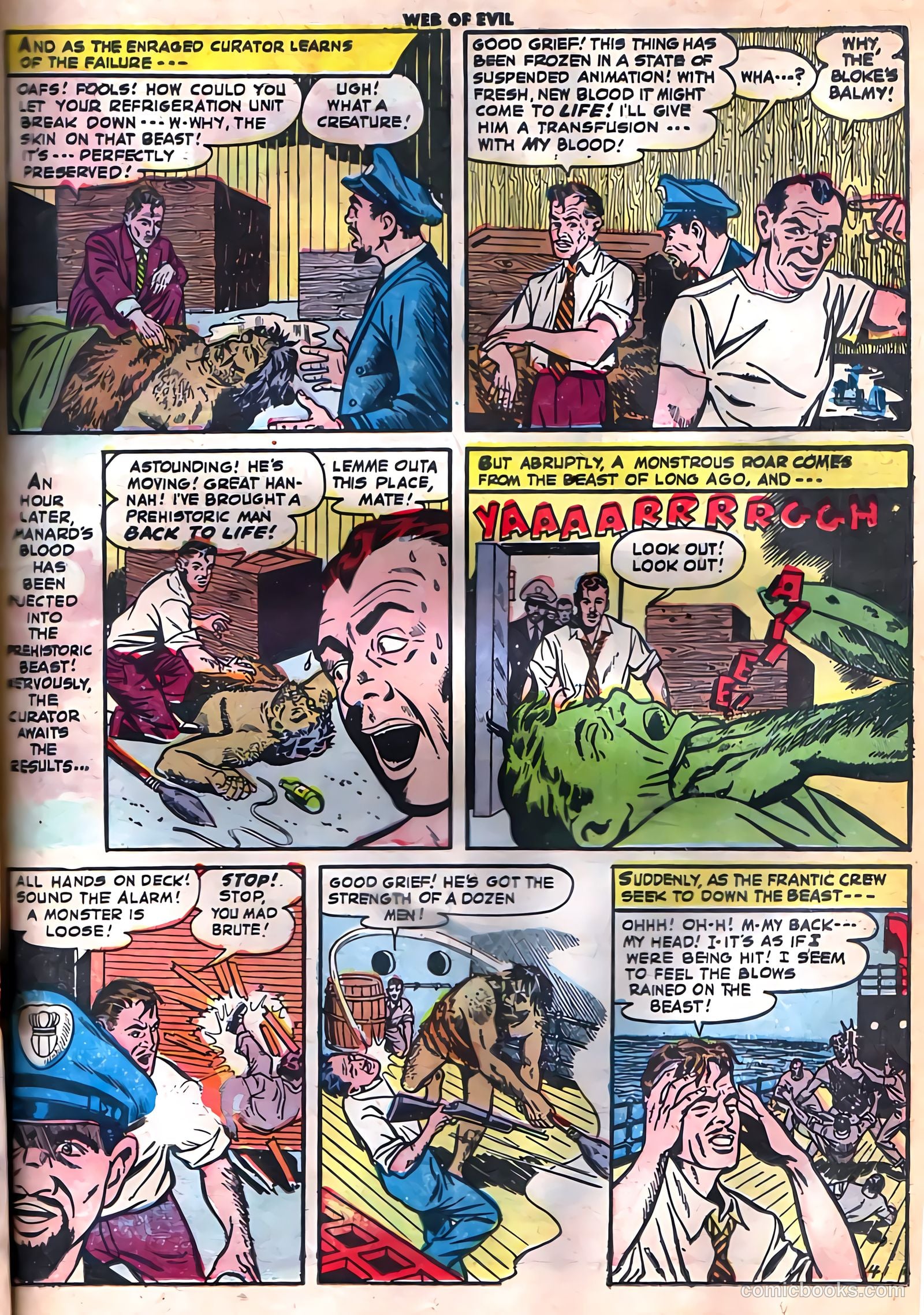 Web of Evil #13 (1954) — page 21 of 36