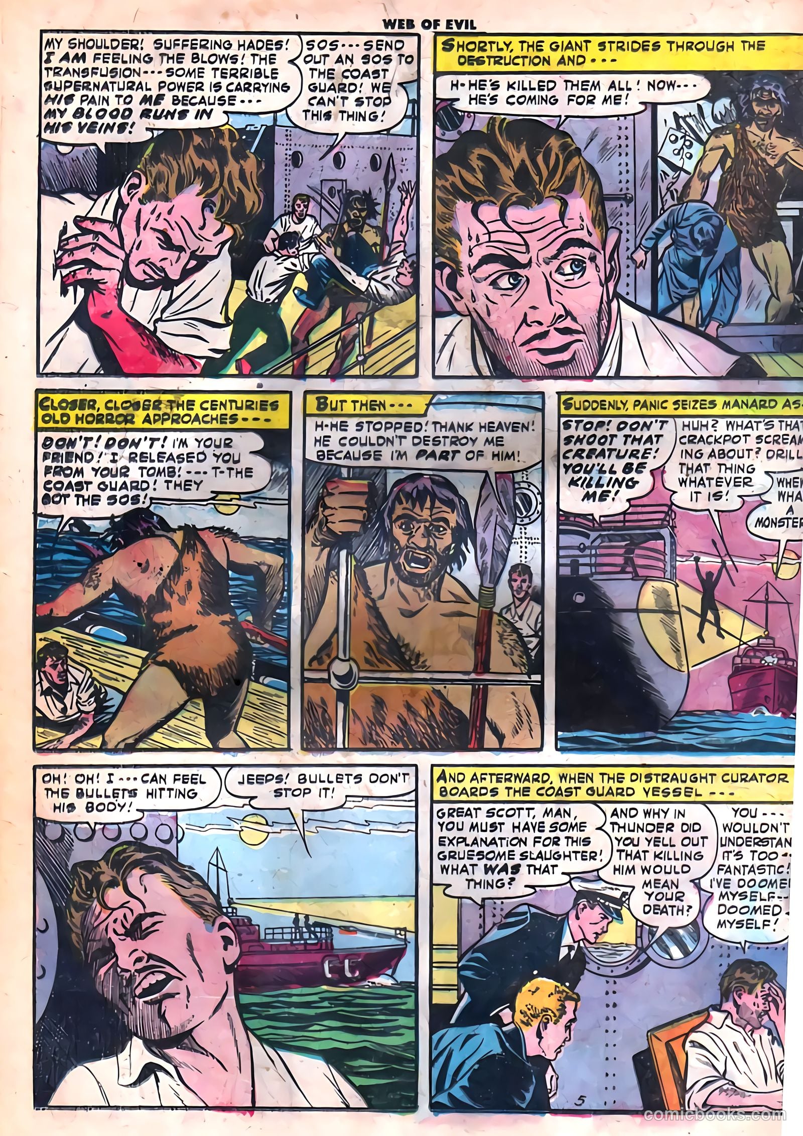 Web of Evil #13 (1954) — page 22 of 36