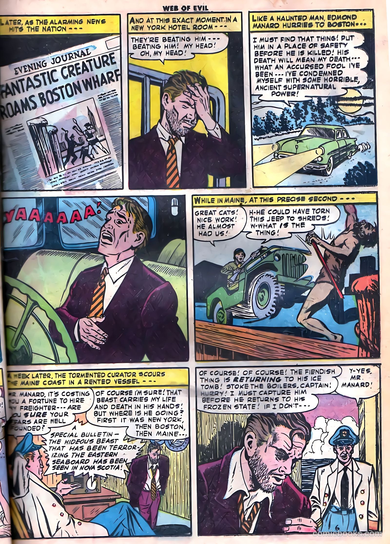 Web of Evil #13 (1954) — page 23 of 36