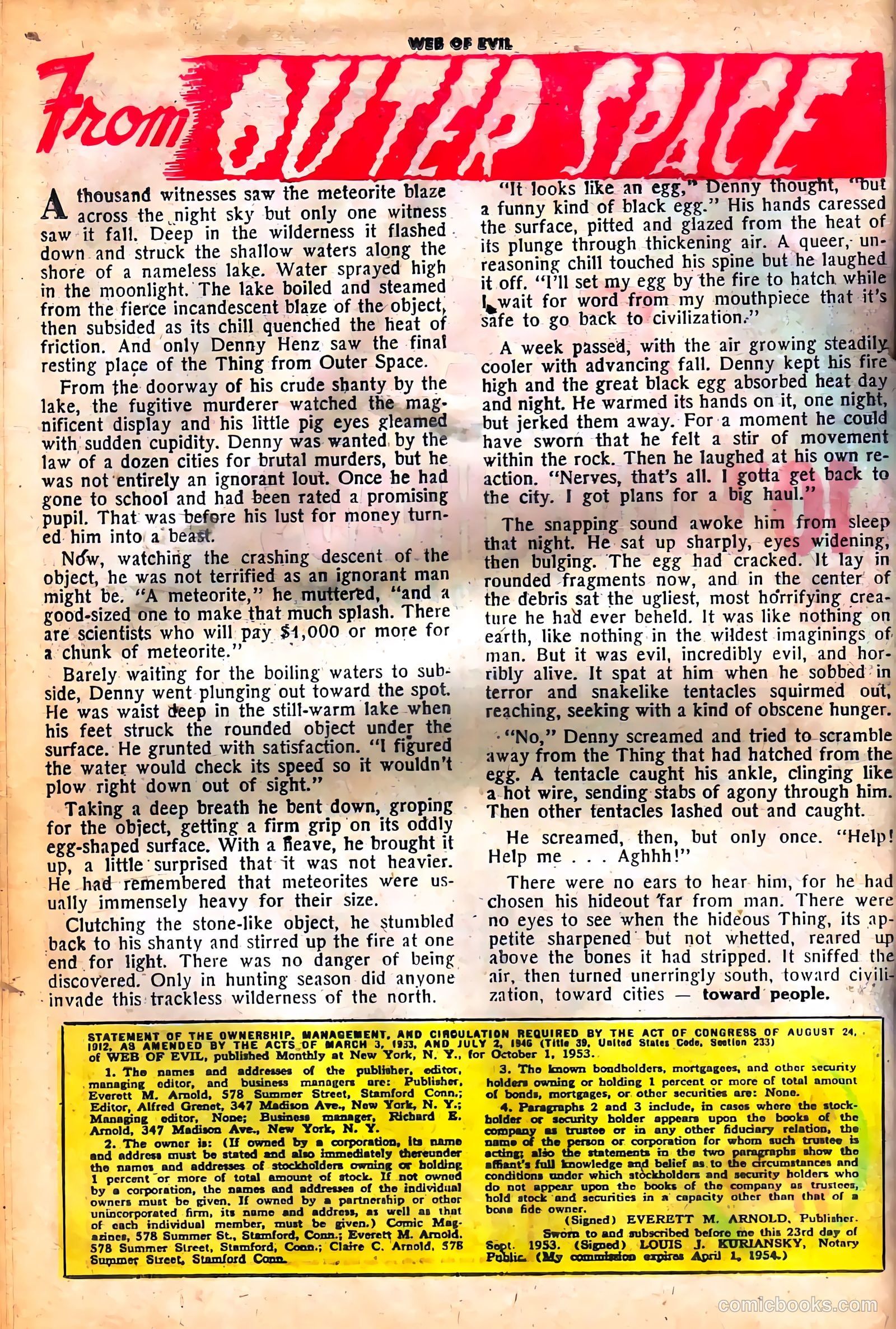 Web of Evil #13 (1954) — page 26 of 36