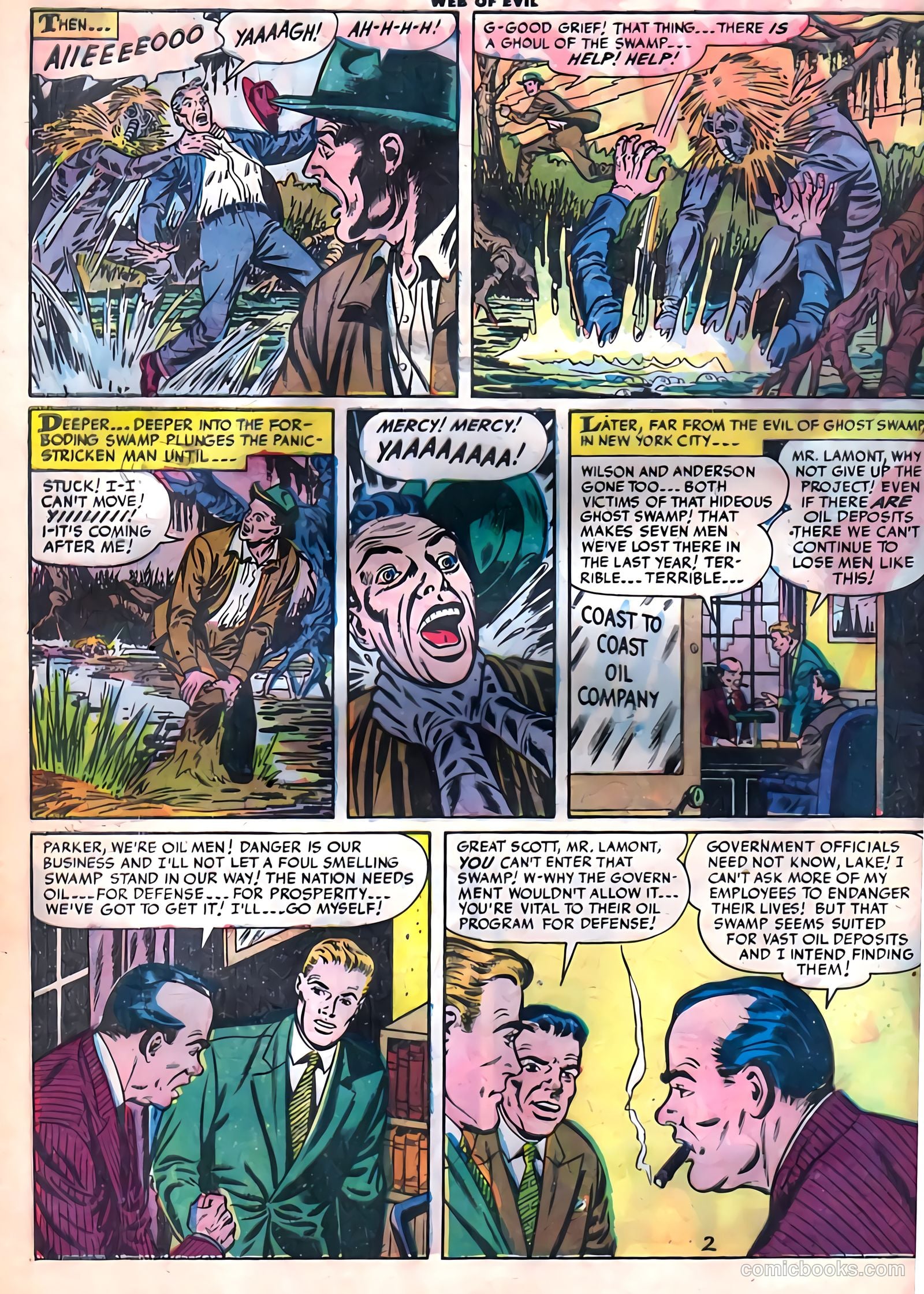 Web of Evil #13 (1954) — page 28 of 36