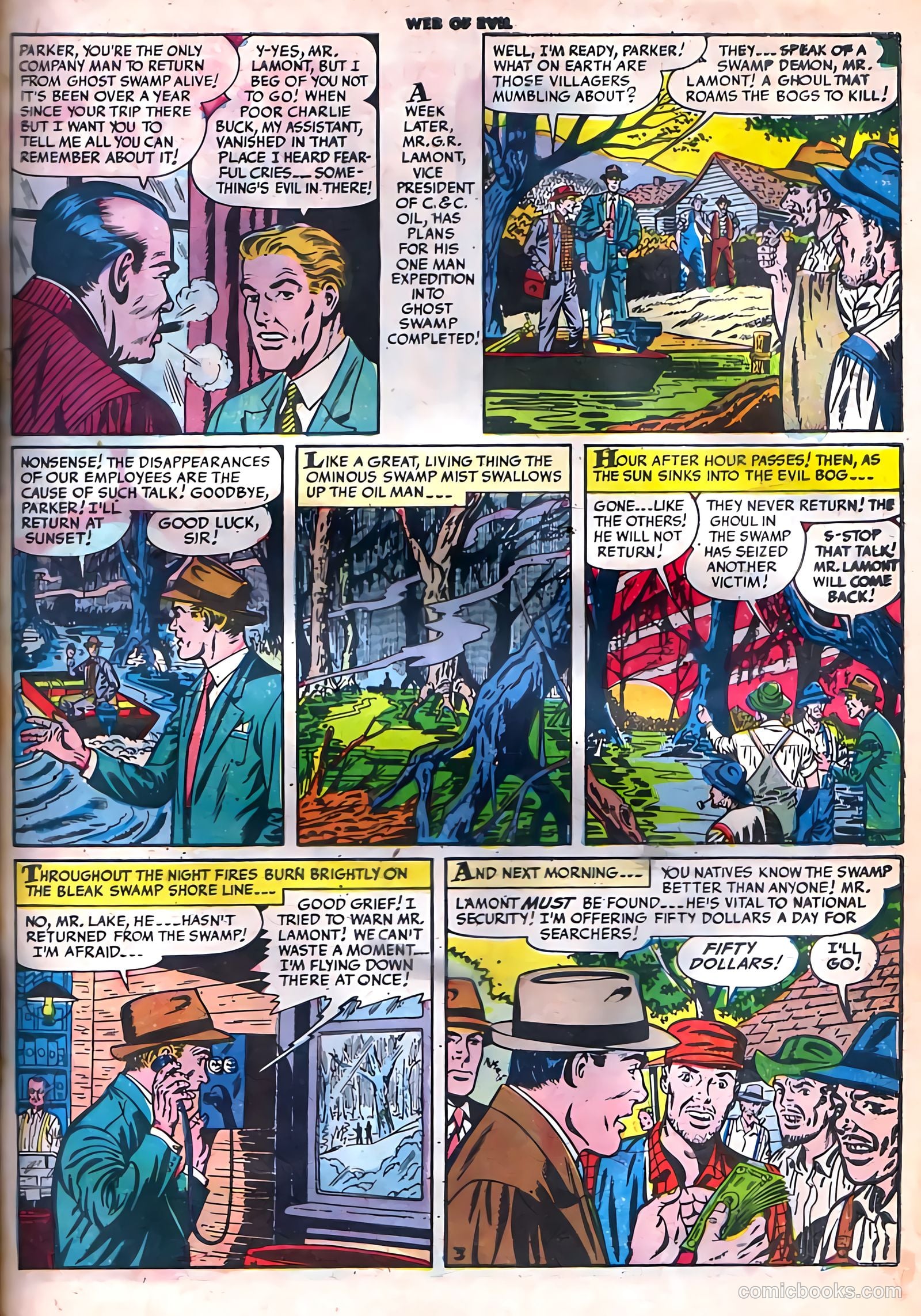 Web of Evil #13 (1954) — page 29 of 36