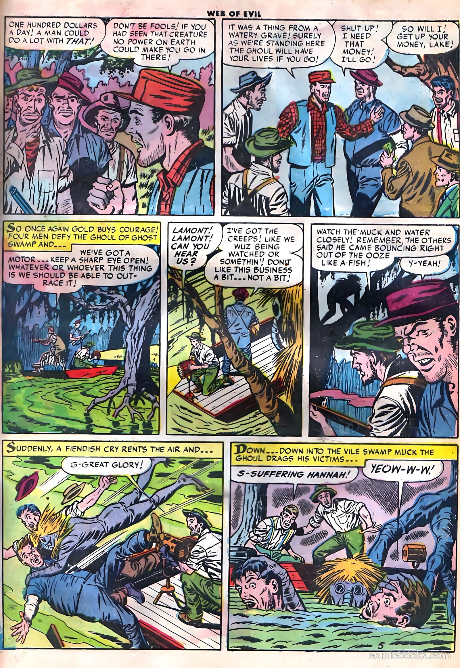 Web of Evil #13 (1954) — page 31 of 36