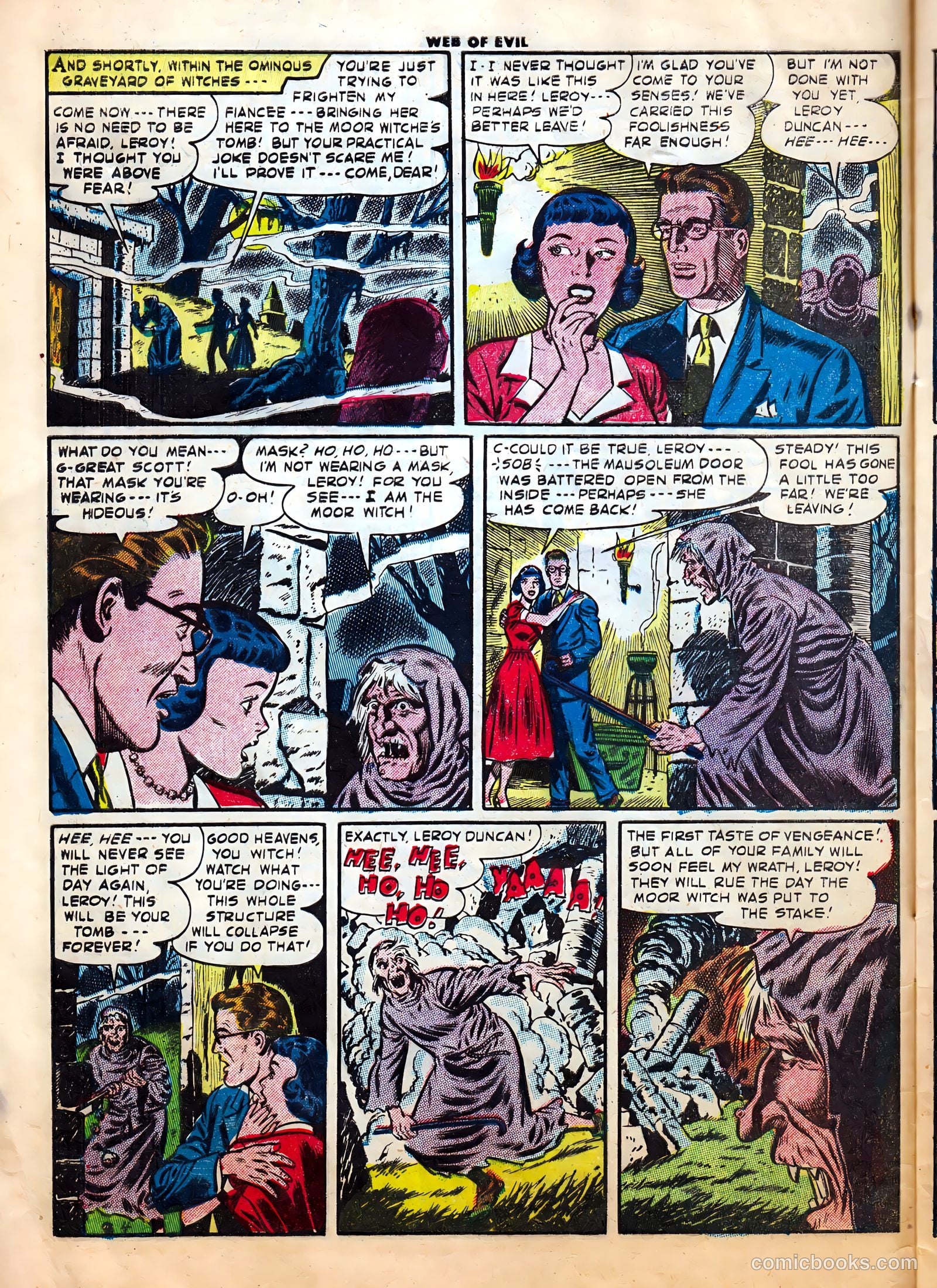 Web of Evil #14 (1954) — page 6 of 36