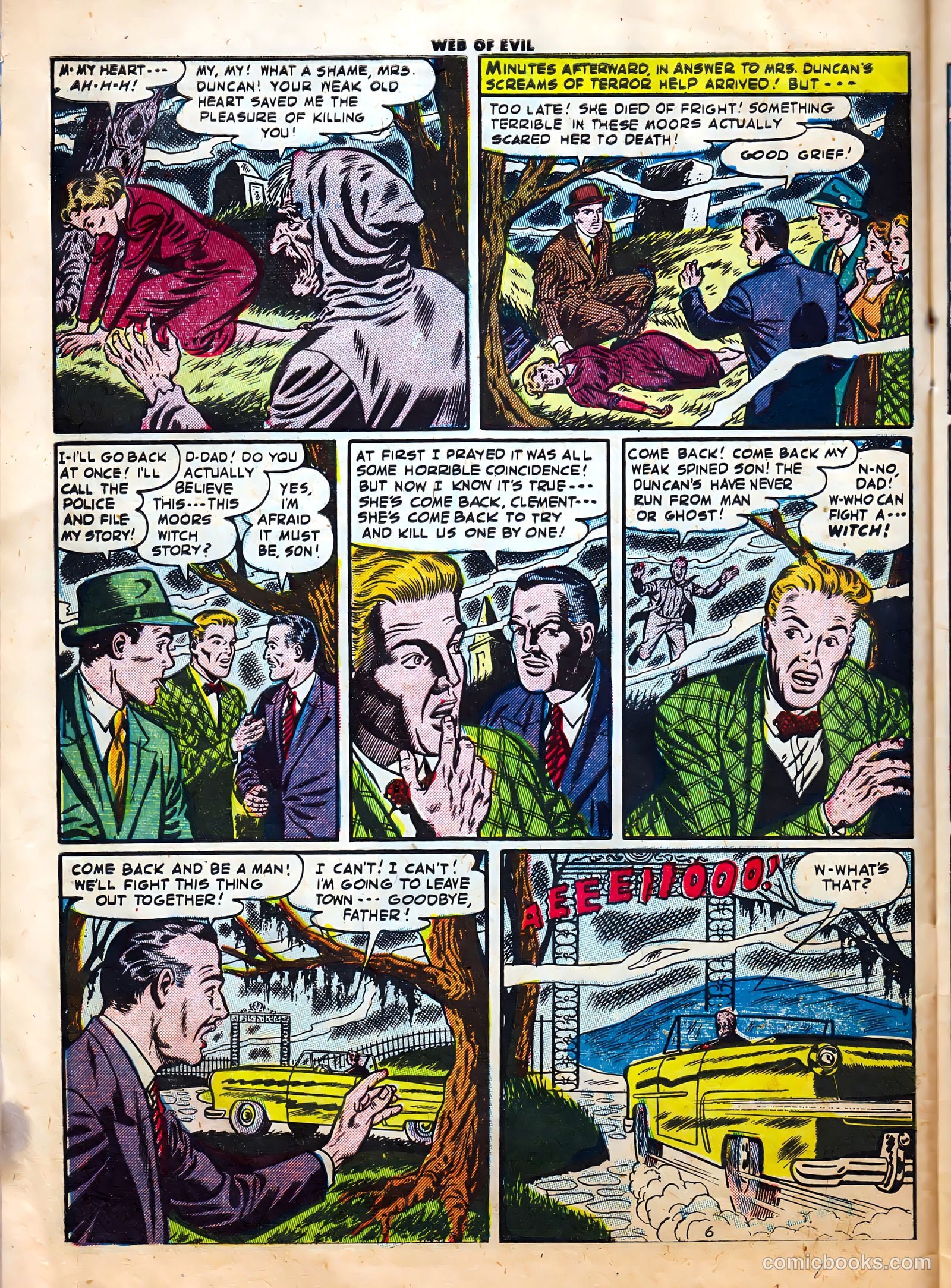 Web of Evil #14 (1954) — page 8 of 36