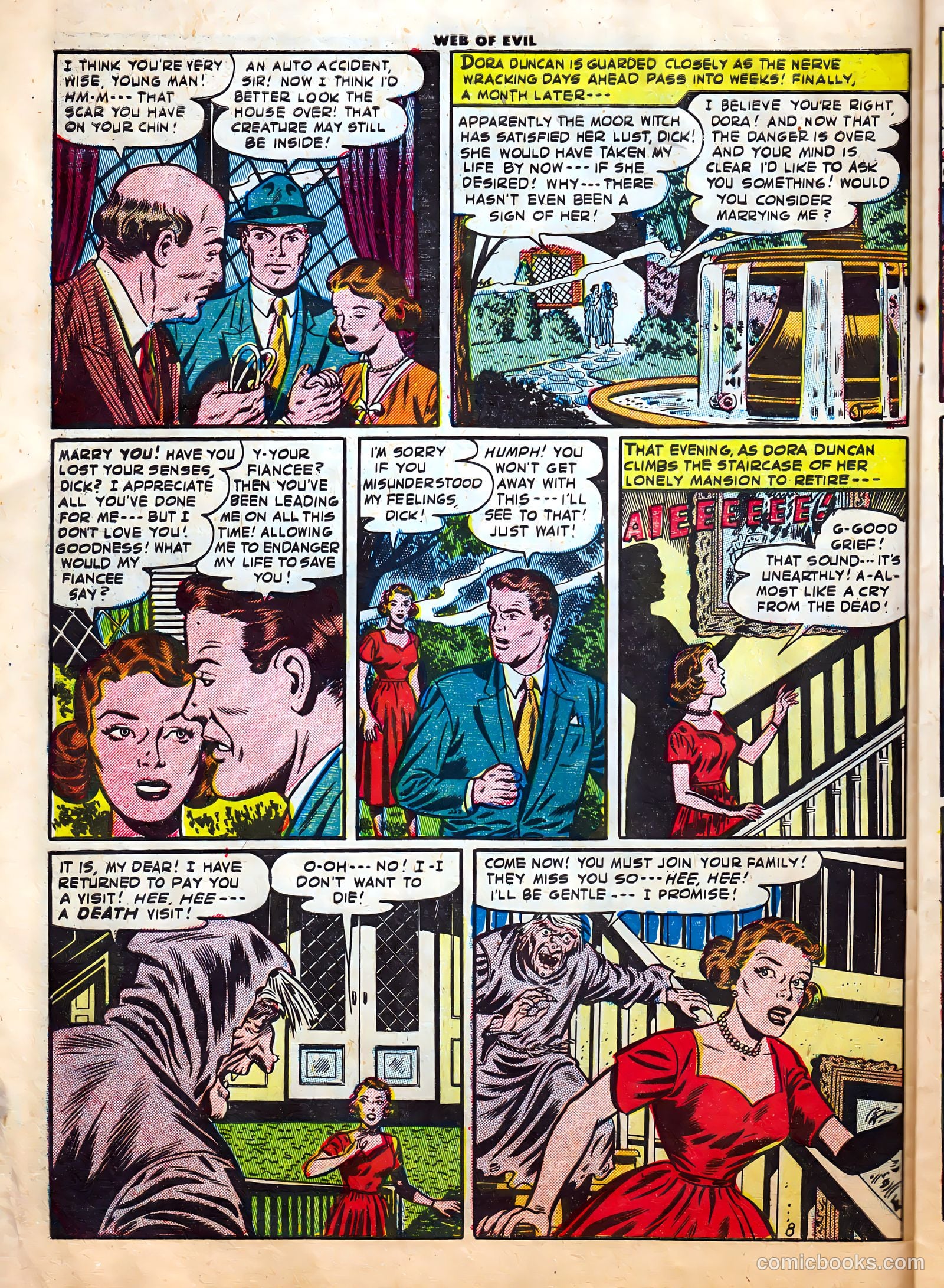 Web of Evil #14 (1954) — page 10 of 36