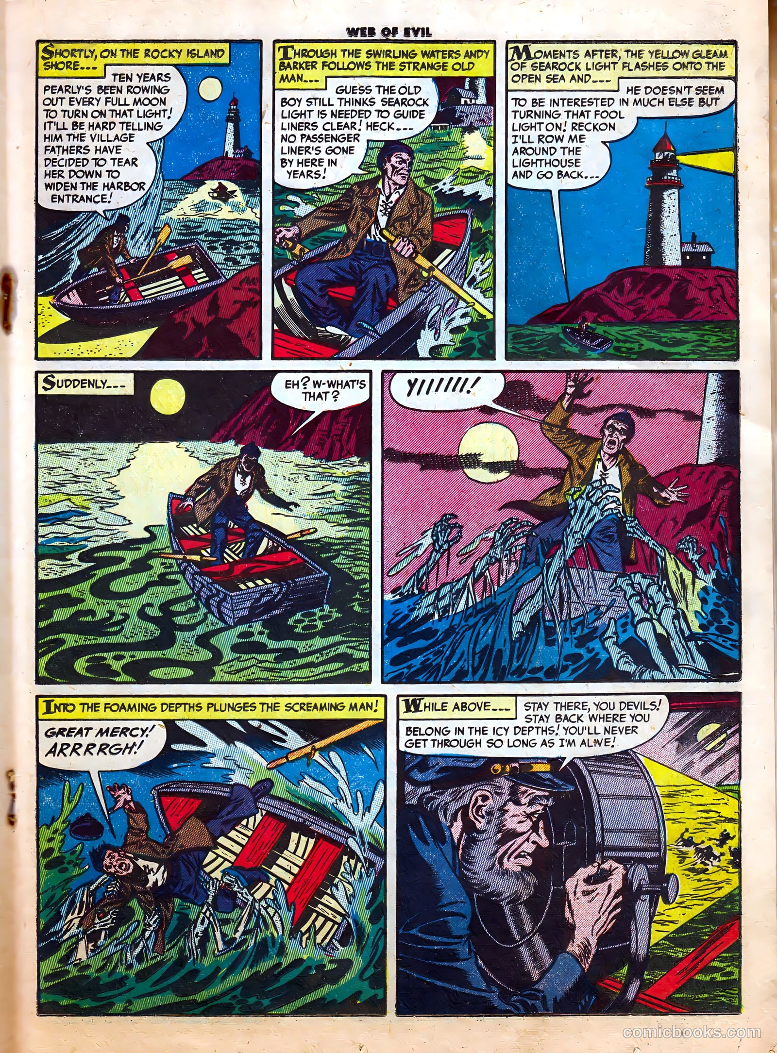 Web of Evil #14 (1954) — page 19 of 36