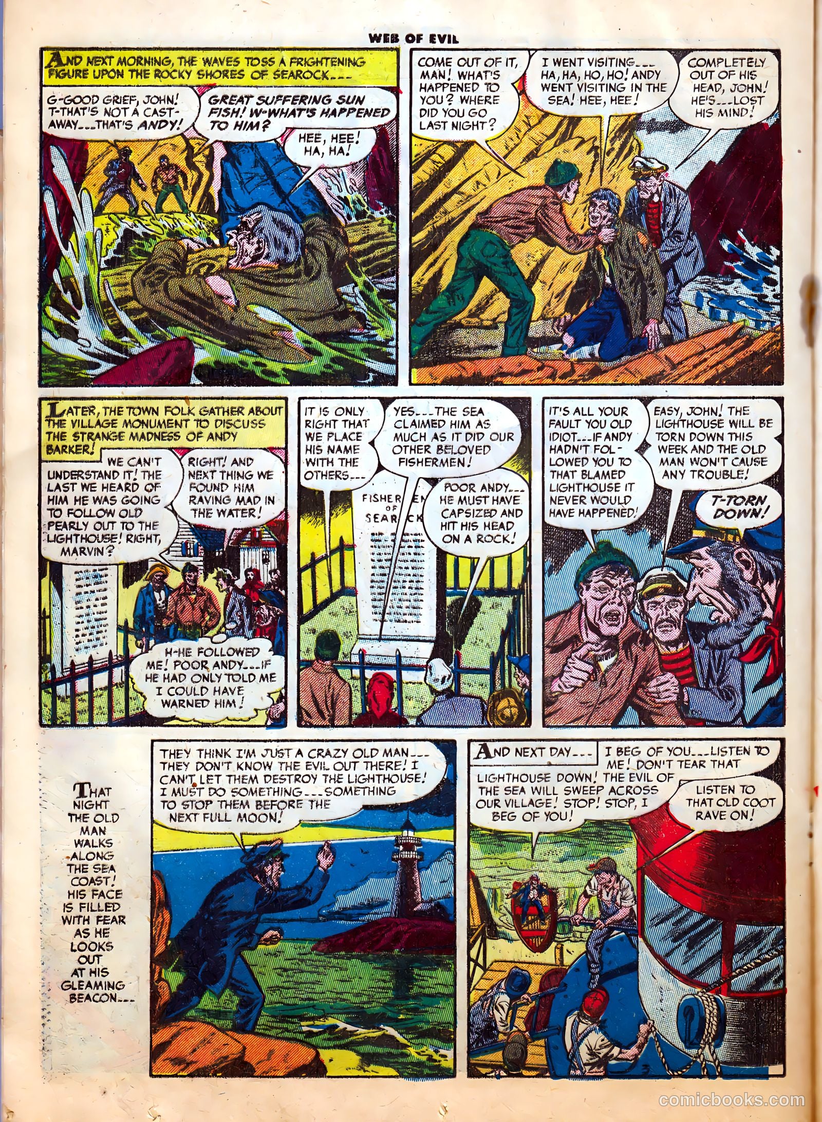 Web of Evil #14 (1954) — page 20 of 36