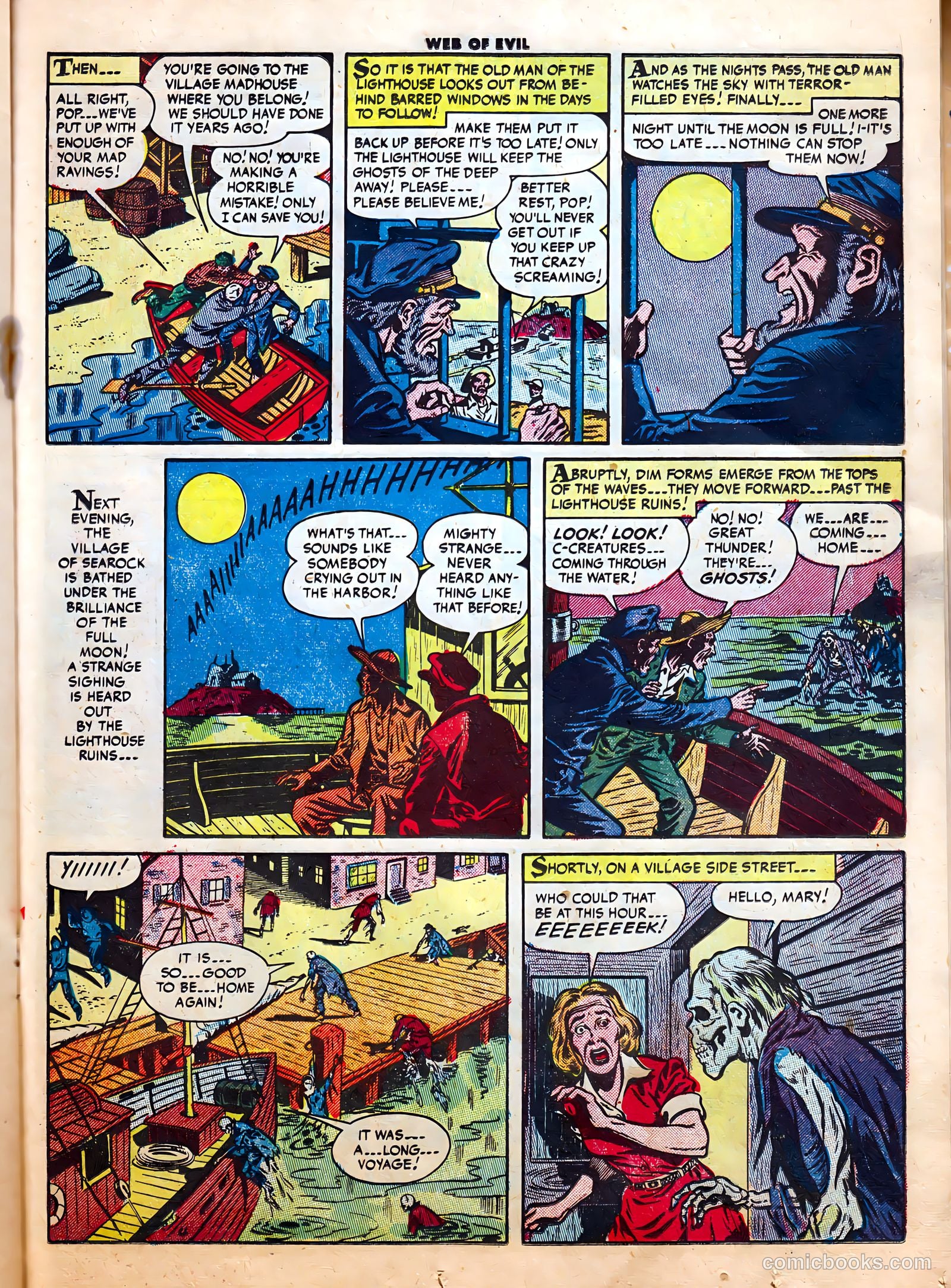 Web of Evil #14 (1954) — page 21 of 36