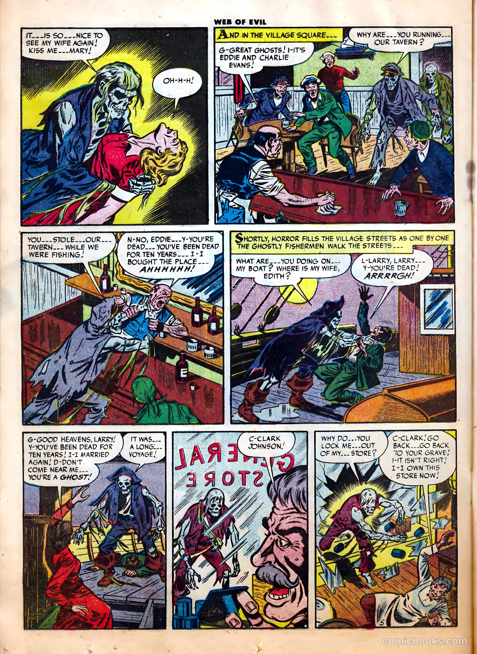 Web of Evil #14 (1954) — page 22 of 36