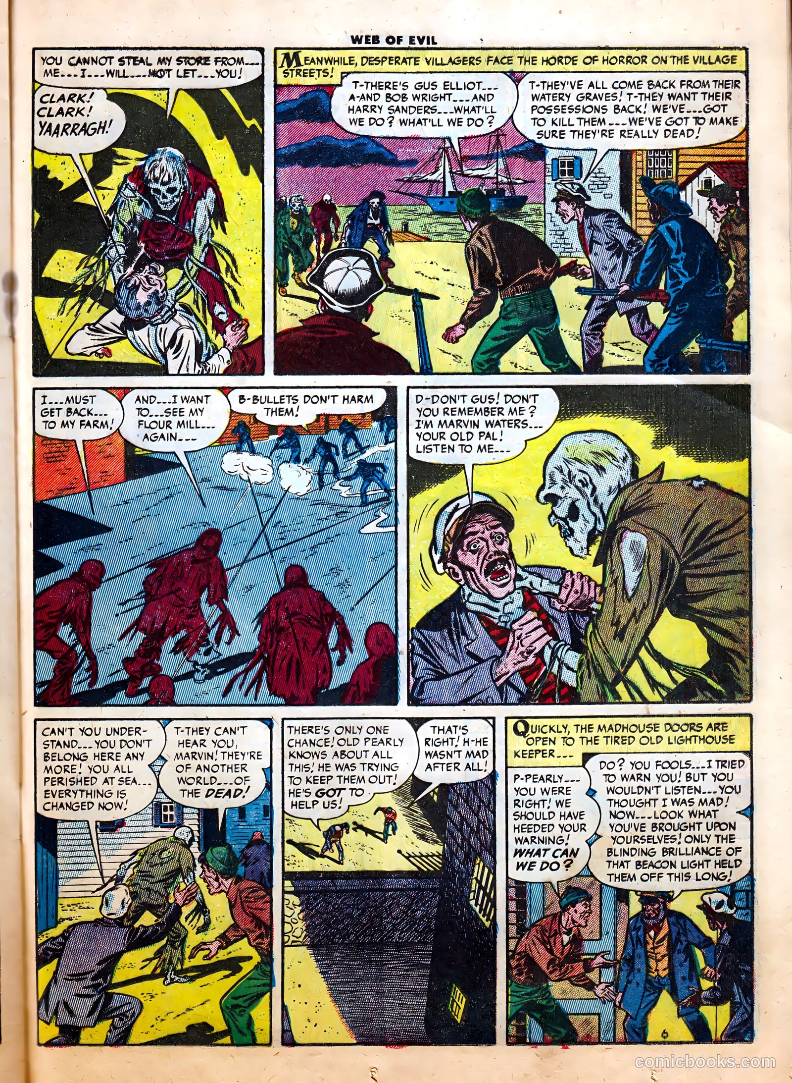 Web of Evil #14 (1954) — page 23 of 36
