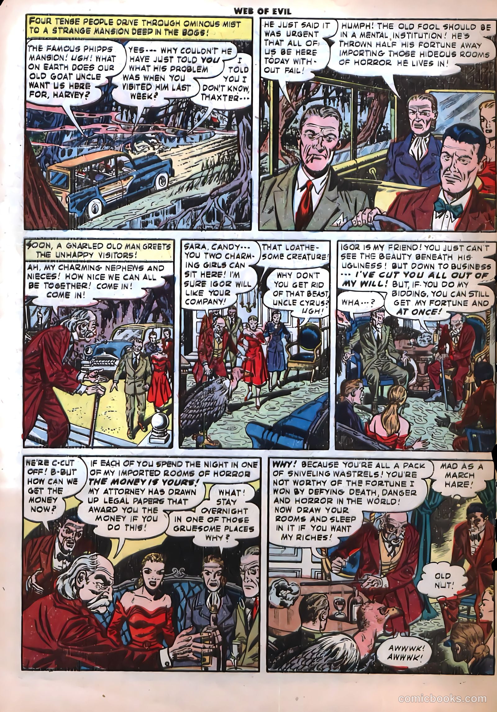 Web of Evil #15 (1954) — page 4 of 36