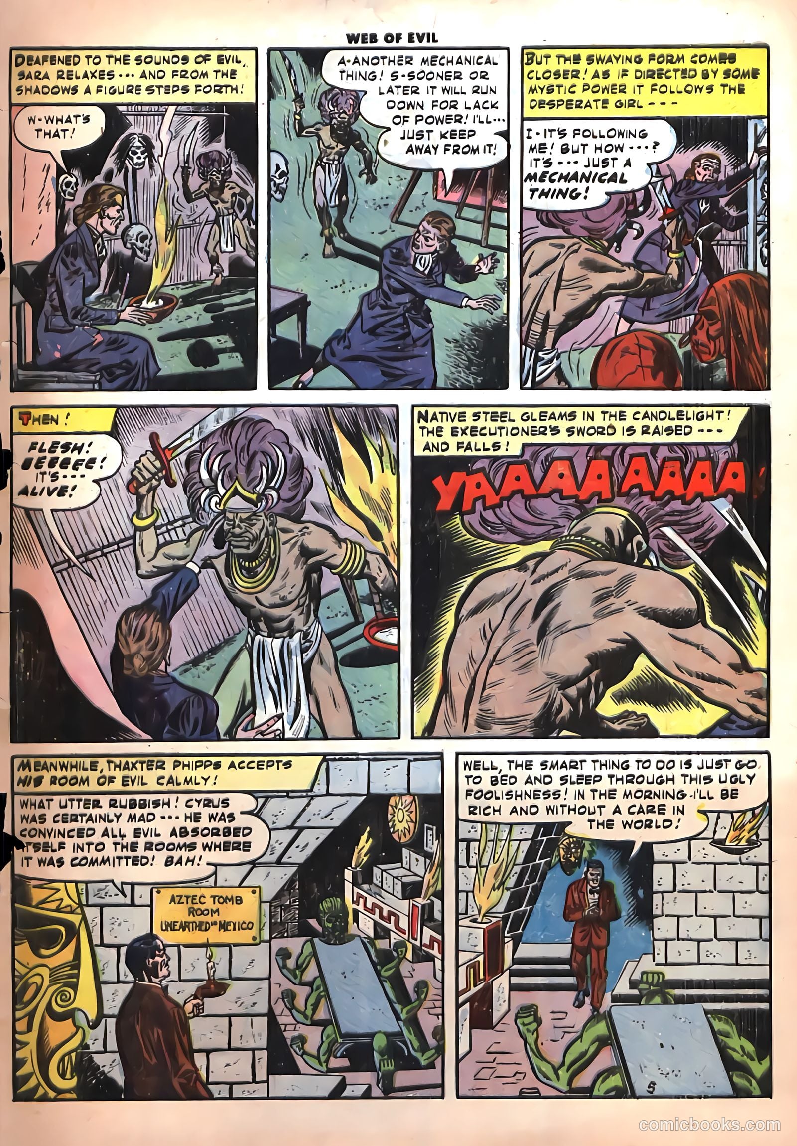 Web of Evil #15 (1954) — page 7 of 36