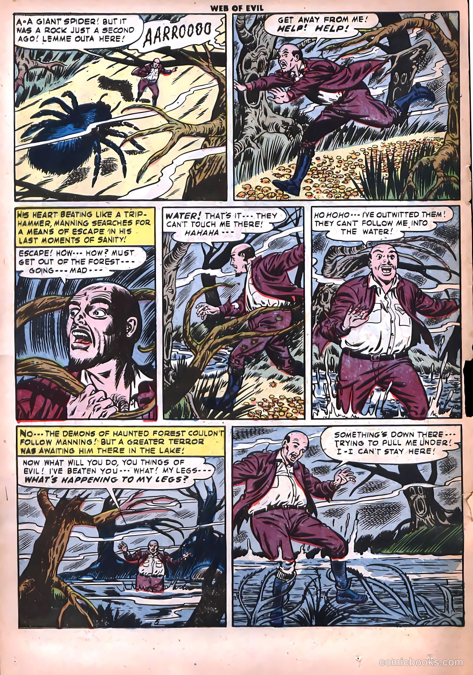 Web of Evil #15 (1954) — page 16 of 36