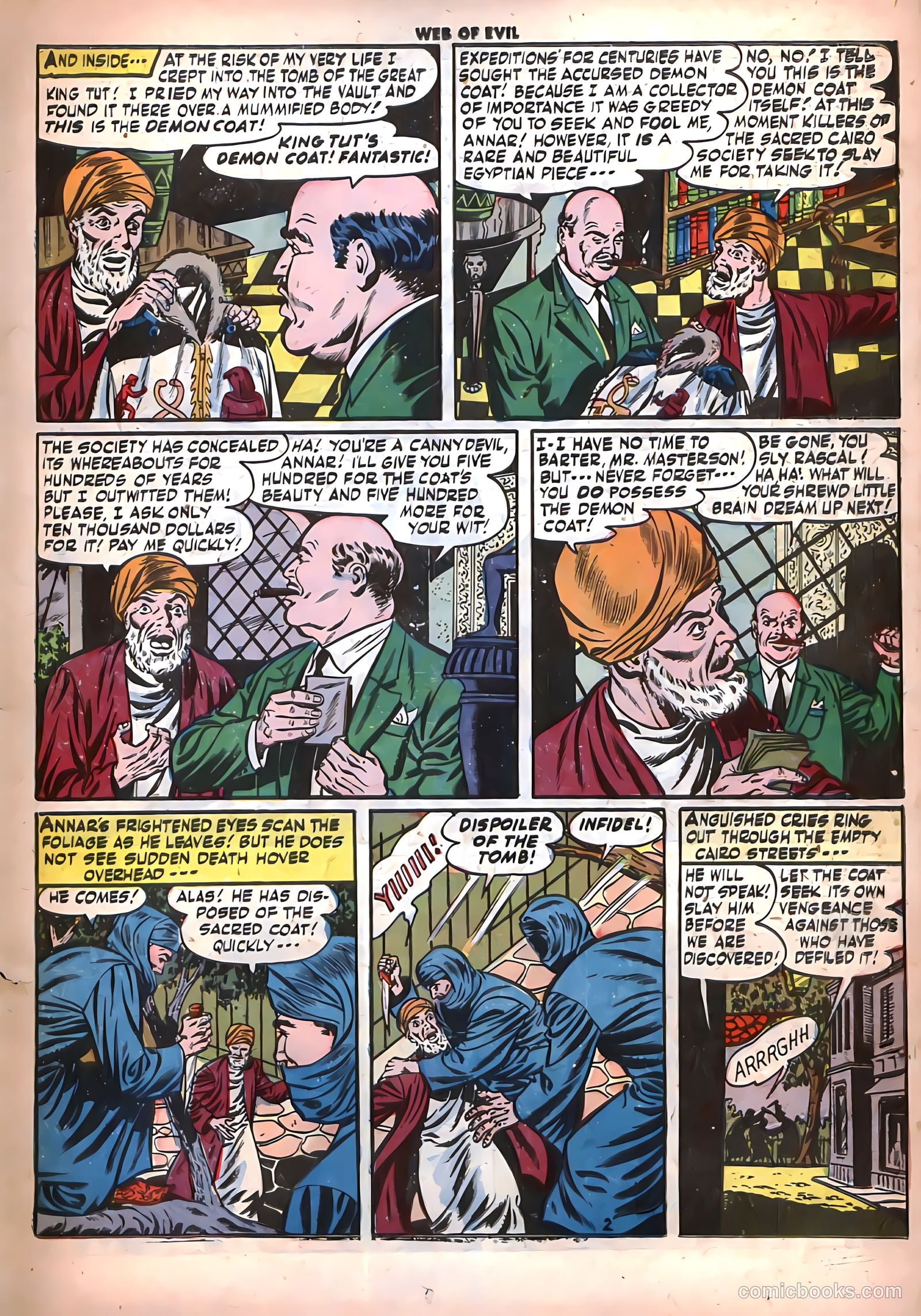Web of Evil #15 (1954) — page 19 of 36