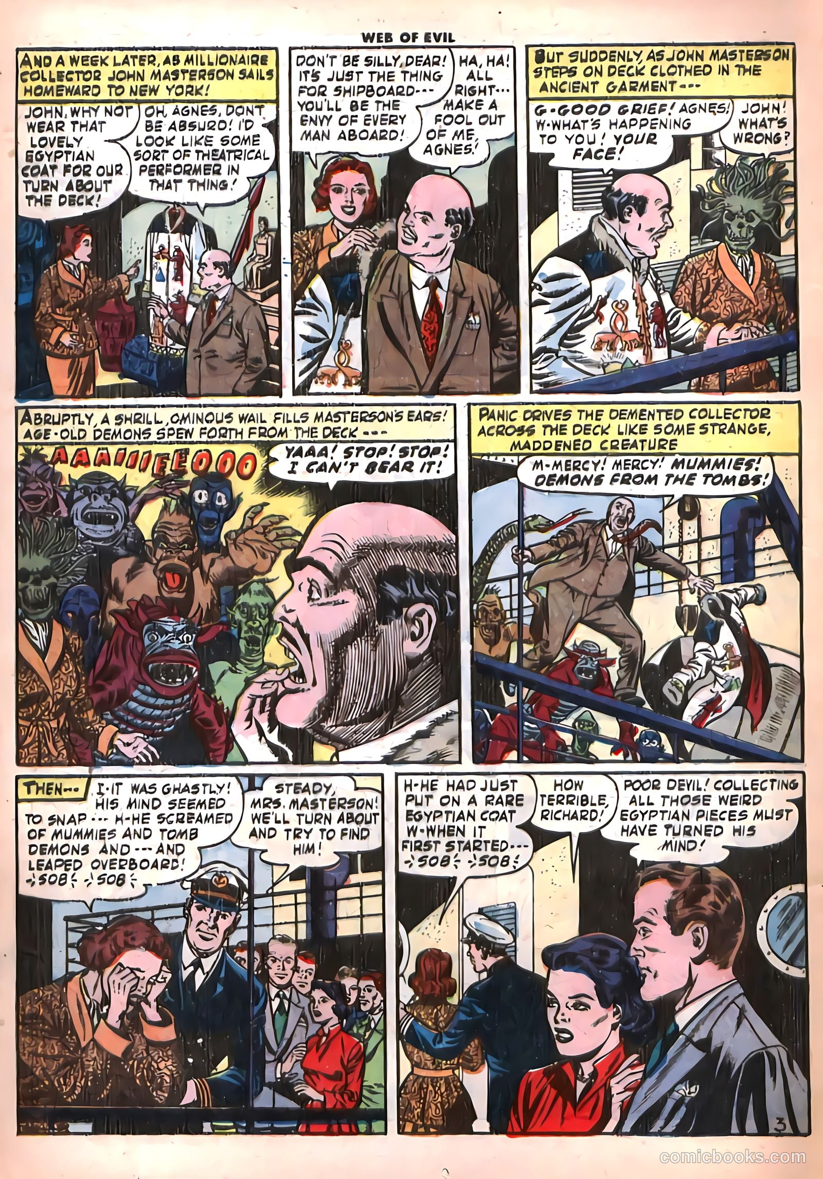 Web of Evil #15 (1954) — page 20 of 36