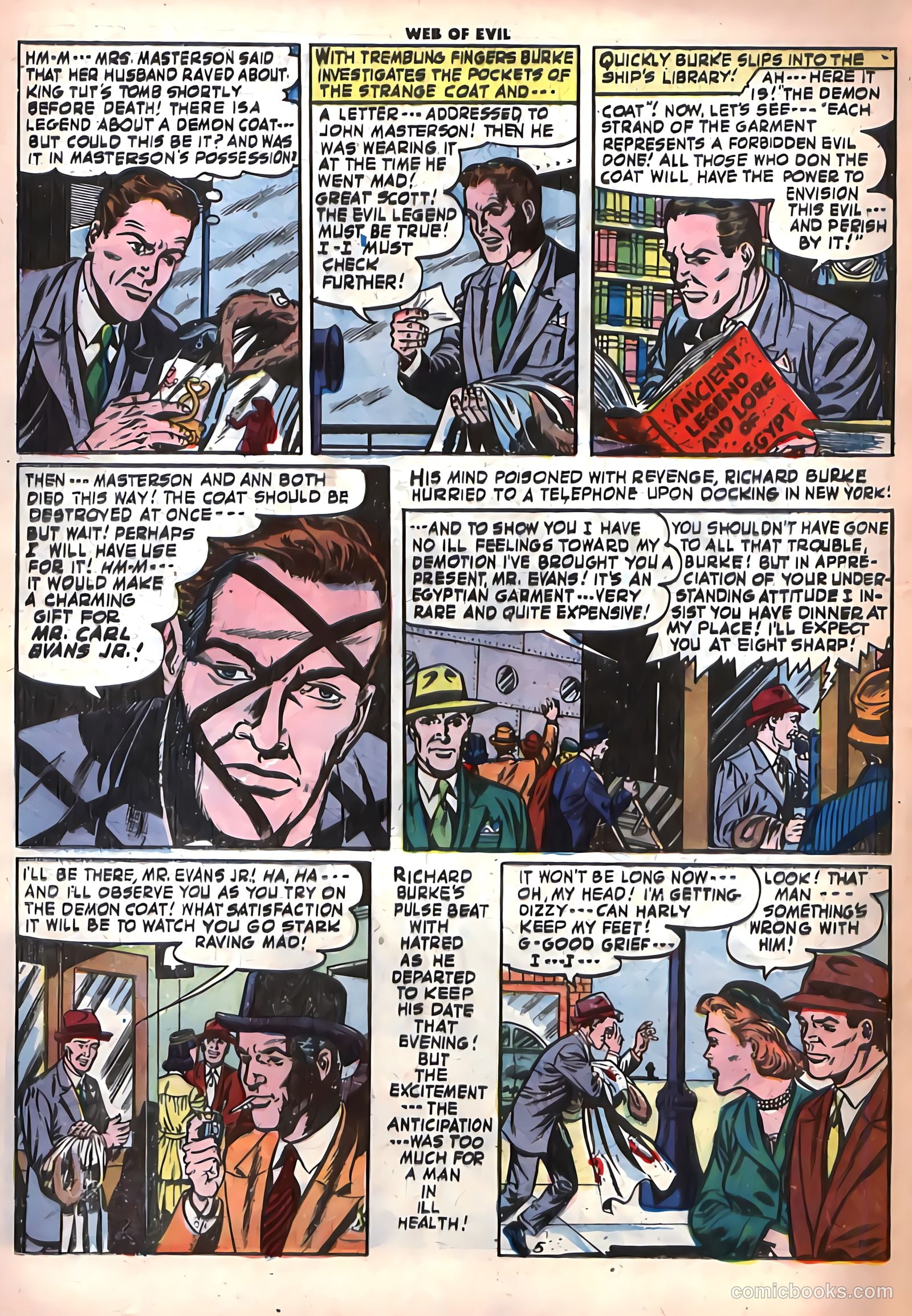 Web of Evil #15 (1954) — page 22 of 36
