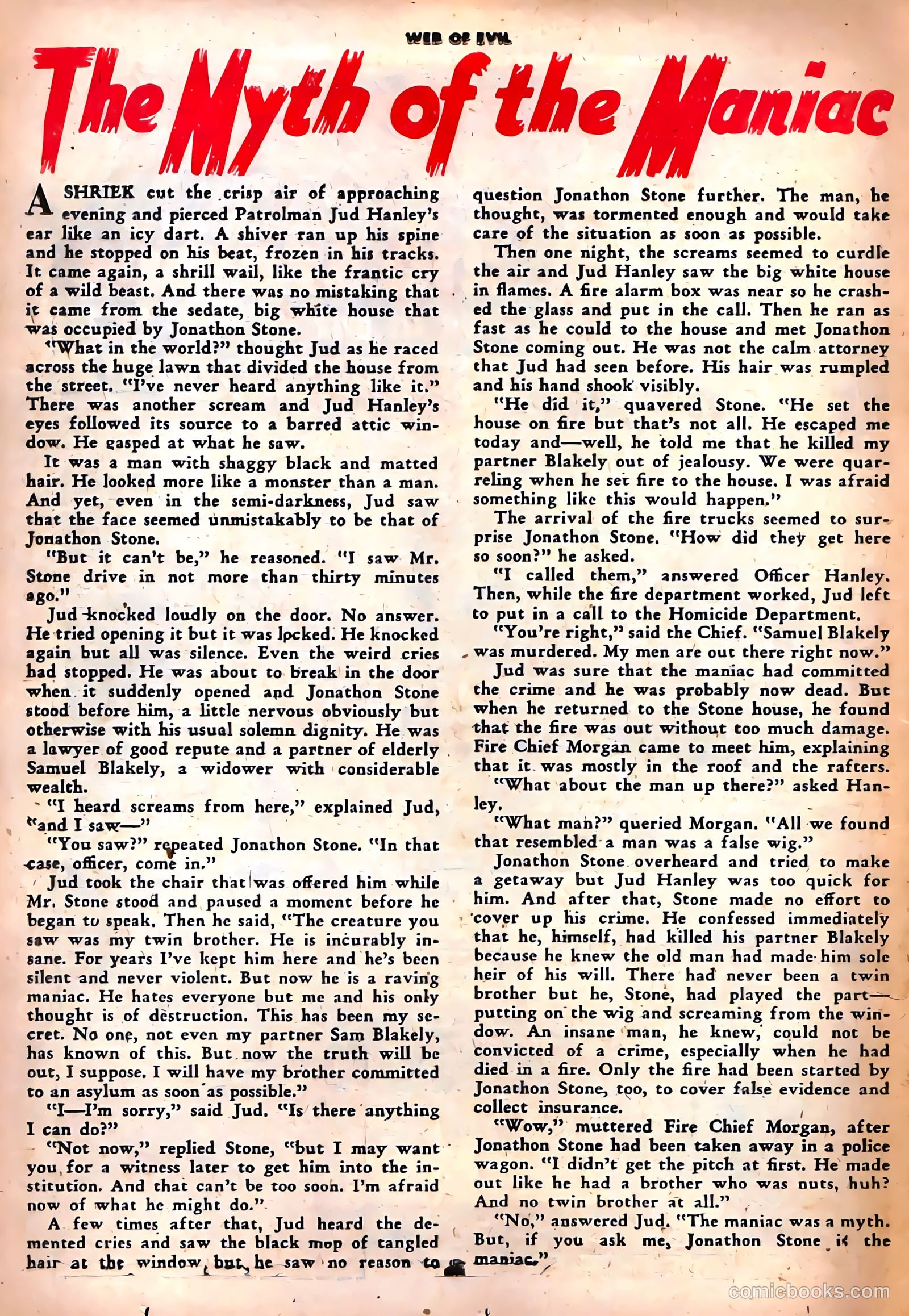 Web of Evil #15 (1954) — page 26 of 36