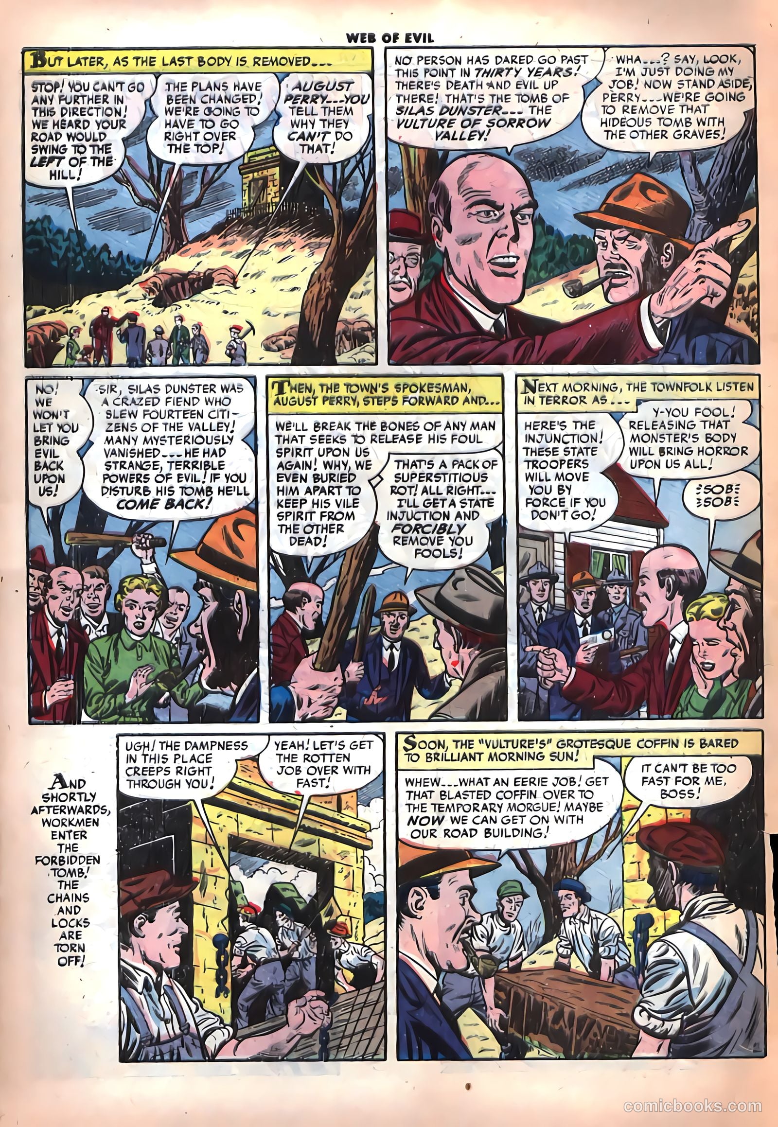 Web of Evil #15 (1954) — page 28 of 36