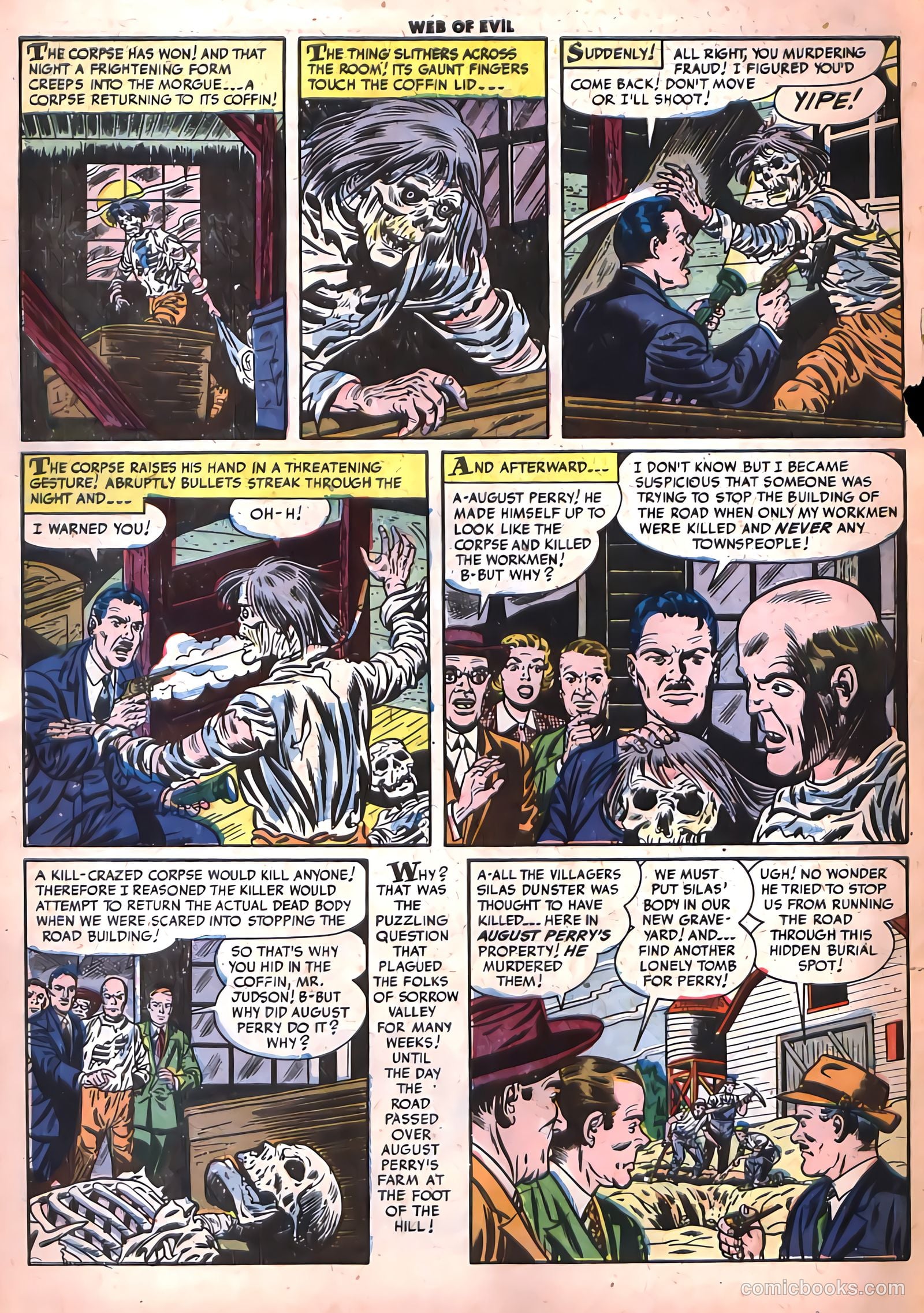 Web of Evil #15 (1954) — page 32 of 36