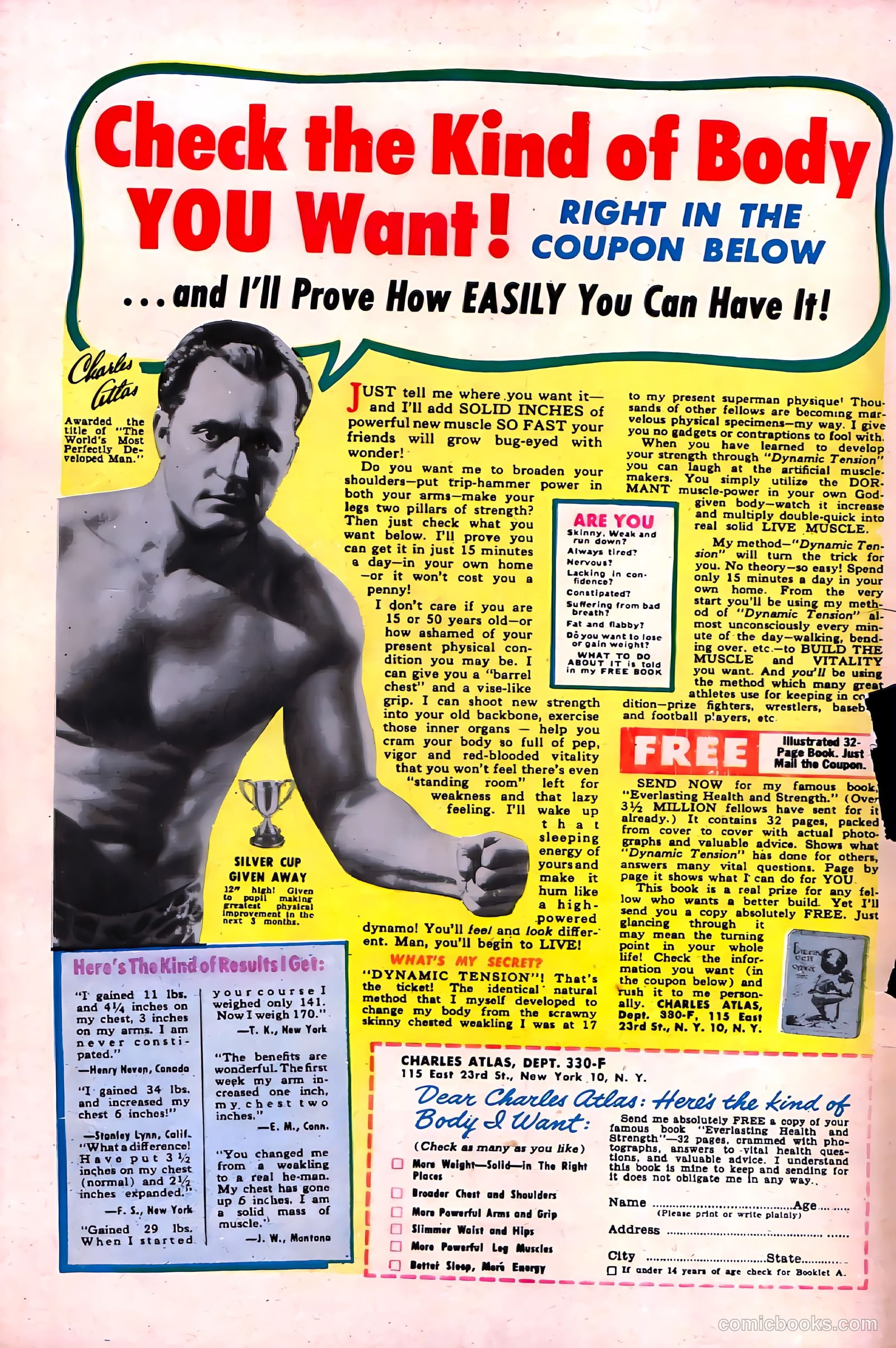 Web of Evil #15 (1954) — page 36 of 36