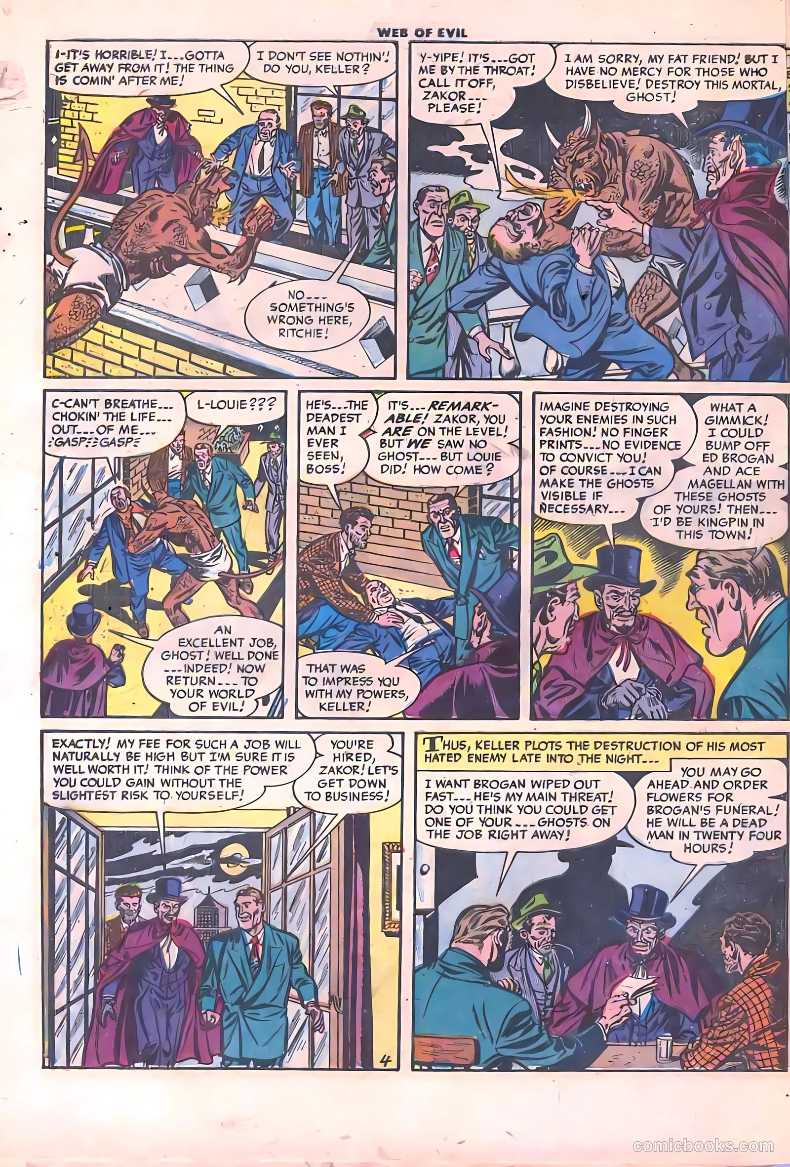 Web of Evil #16 (1954) — page 6 of 36