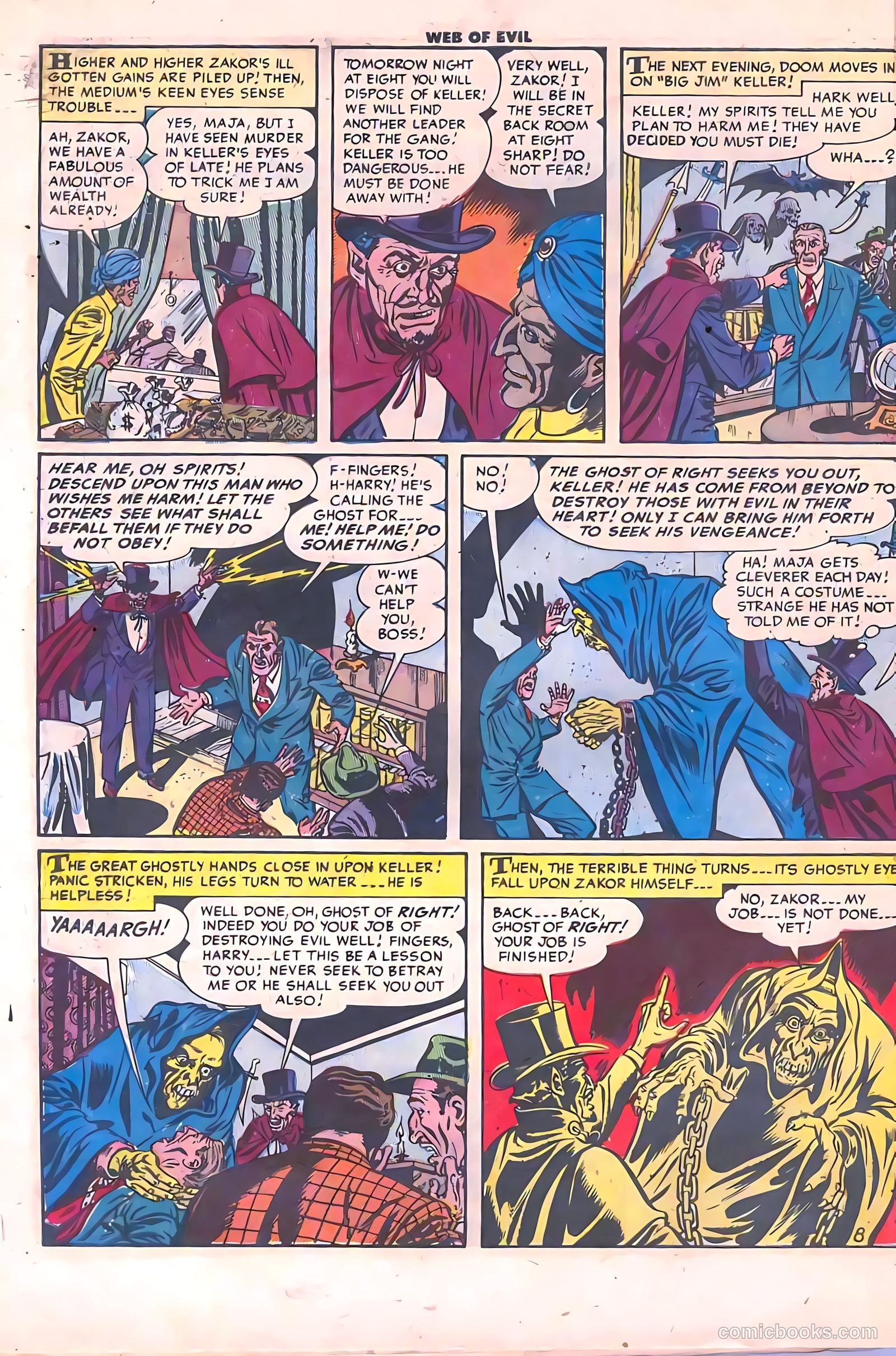 Web of Evil #16 (1954) — page 10 of 36
