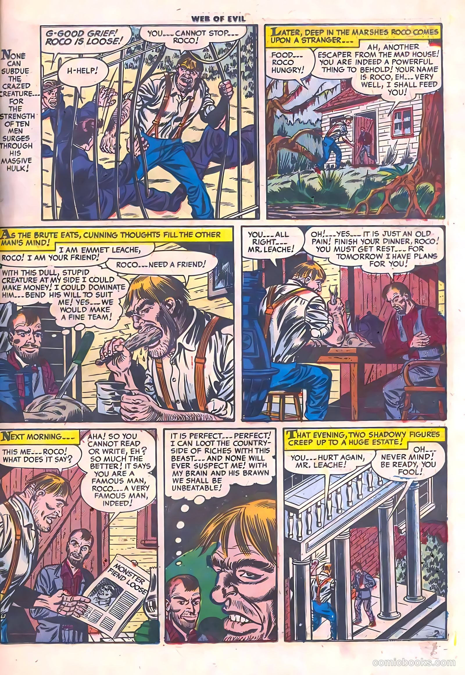 Web of Evil #16 (1954) — page 13 of 36