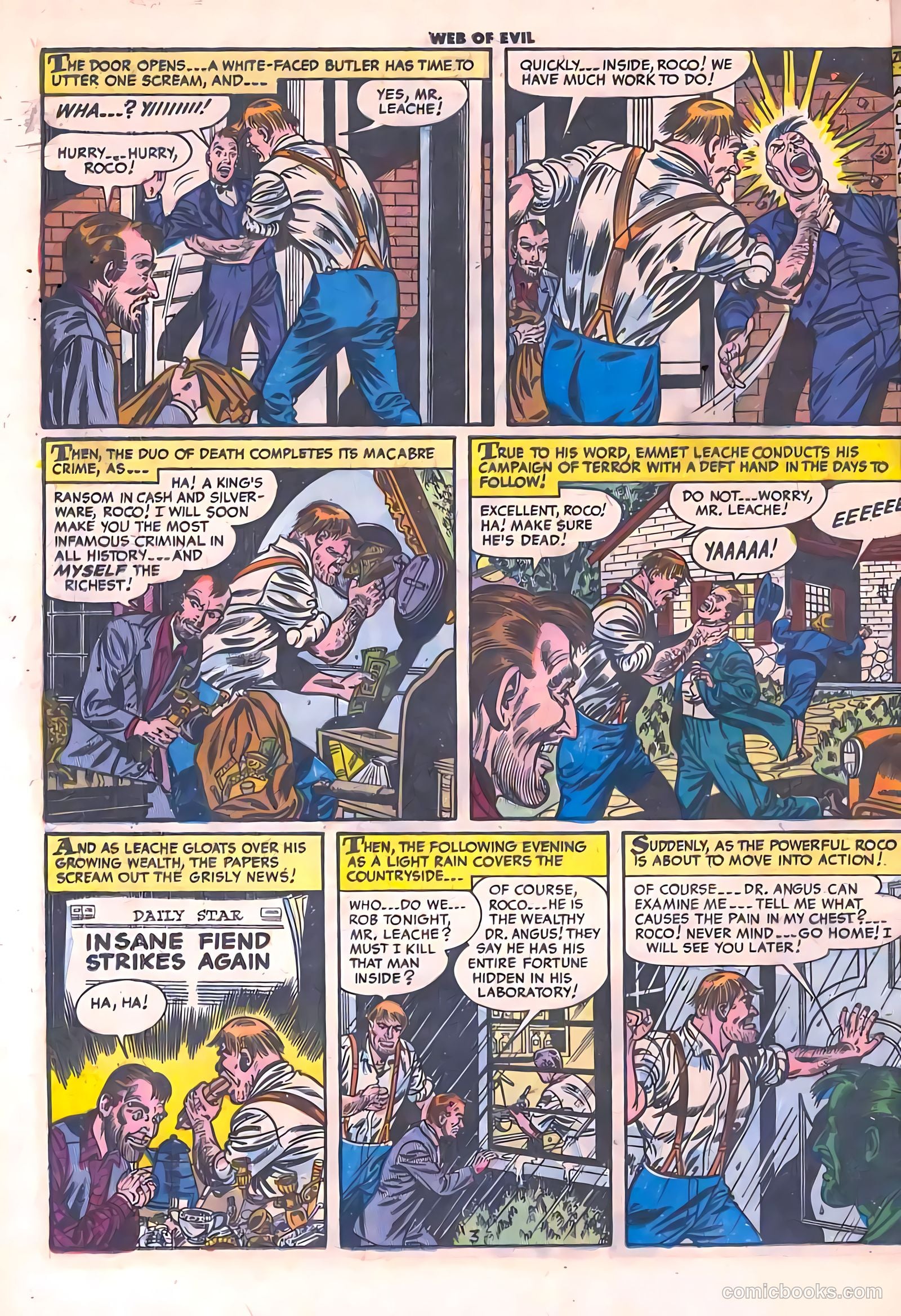 Web of Evil #16 (1954) — page 14 of 36
