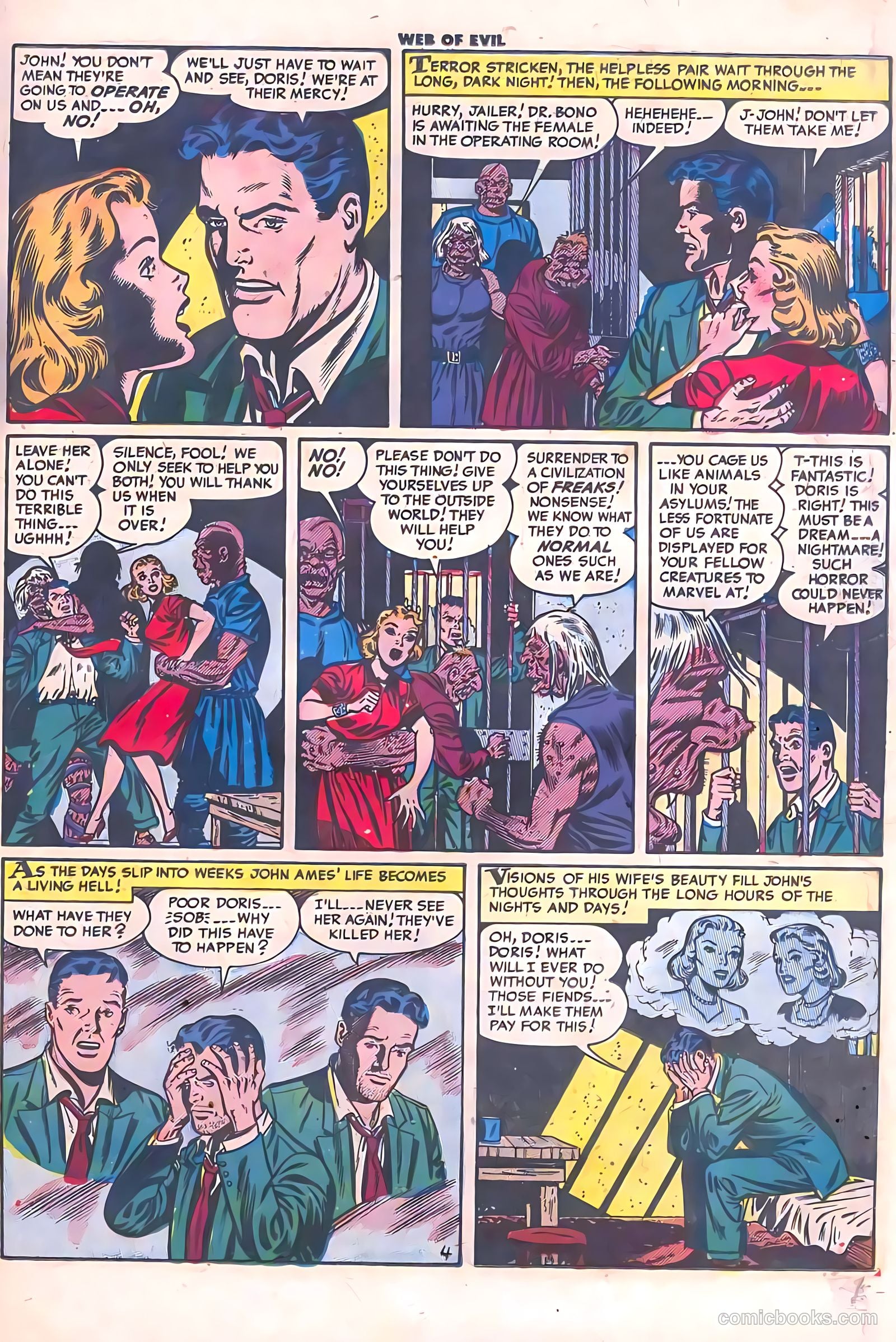 Web of Evil #16 (1954) — page 21 of 36