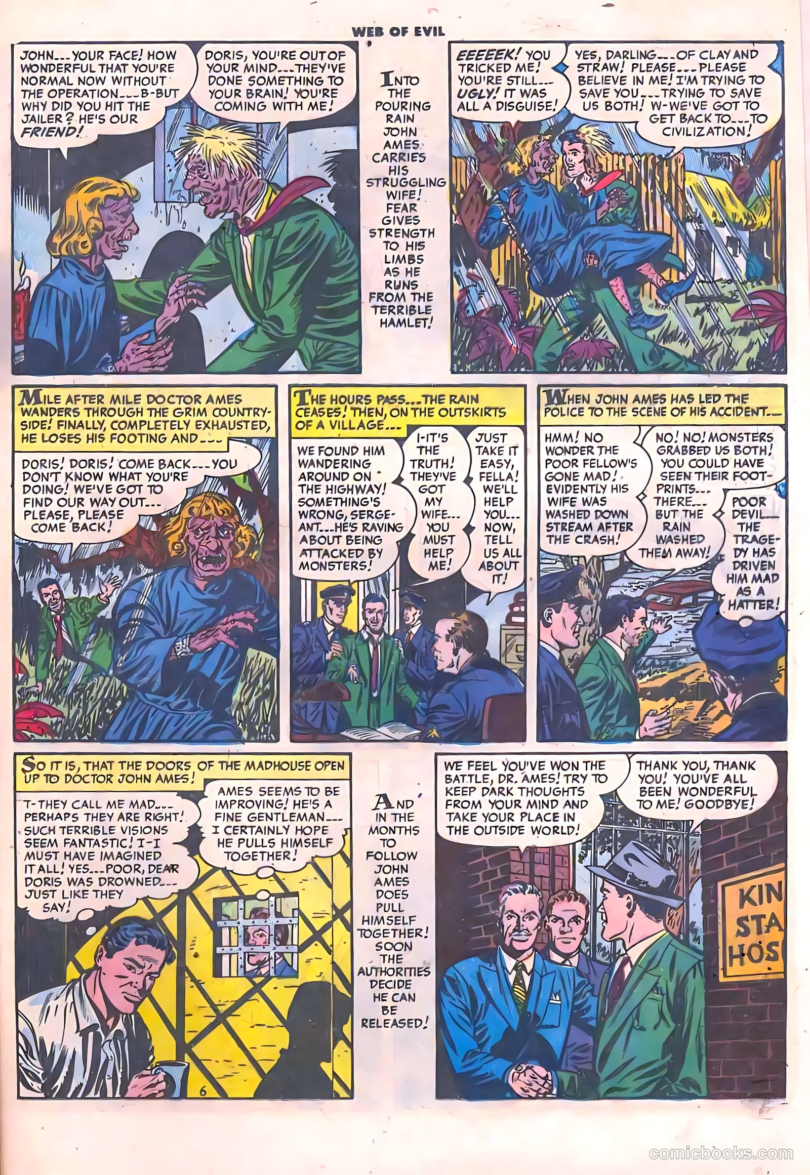 Web of Evil #16 (1954) — page 23 of 36