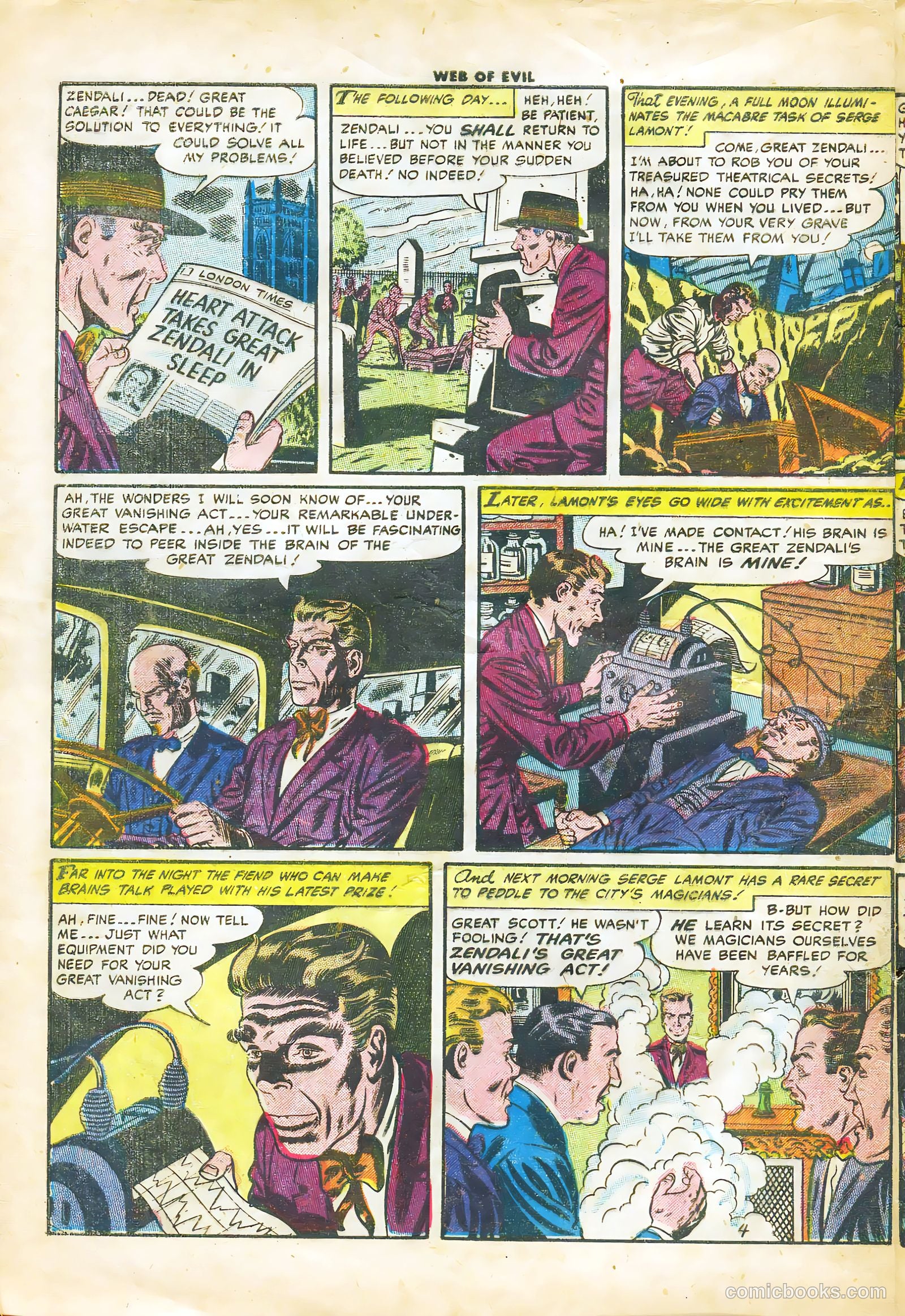 Web of Evil #17 (1954) — page 6 of 36
